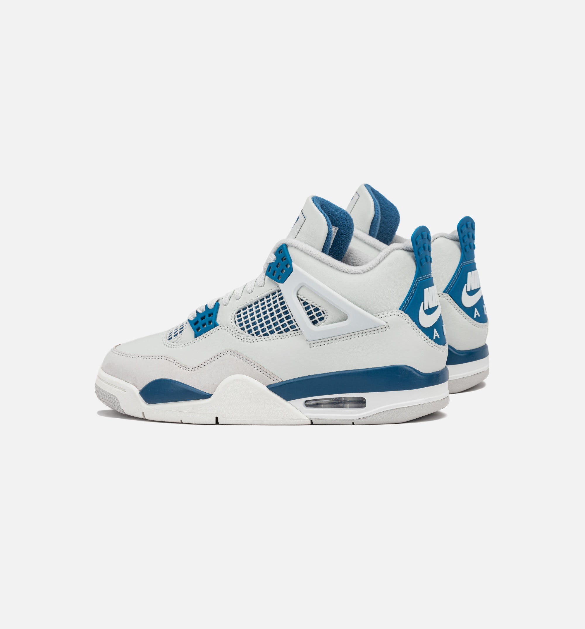 Air Jordan 4 Retro Industrial Blue Mens Lifestyle Shoe - Off White/ Industrial Blue/Neutral Grey、mySite、dreamappss