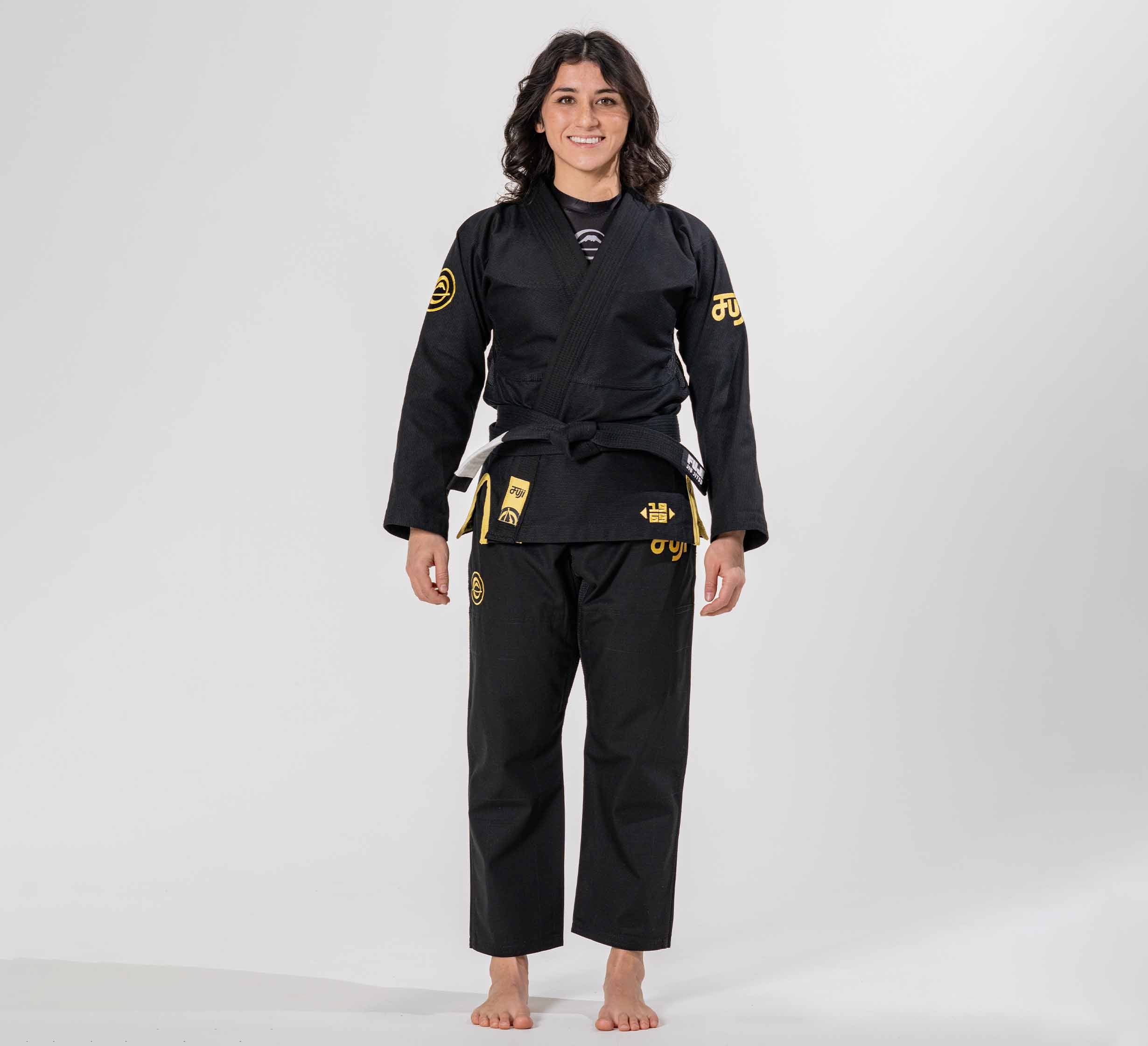 Womens Flow-Tech BJJ Gi Black/Gold、mySite、gigharbornorthrealestate
