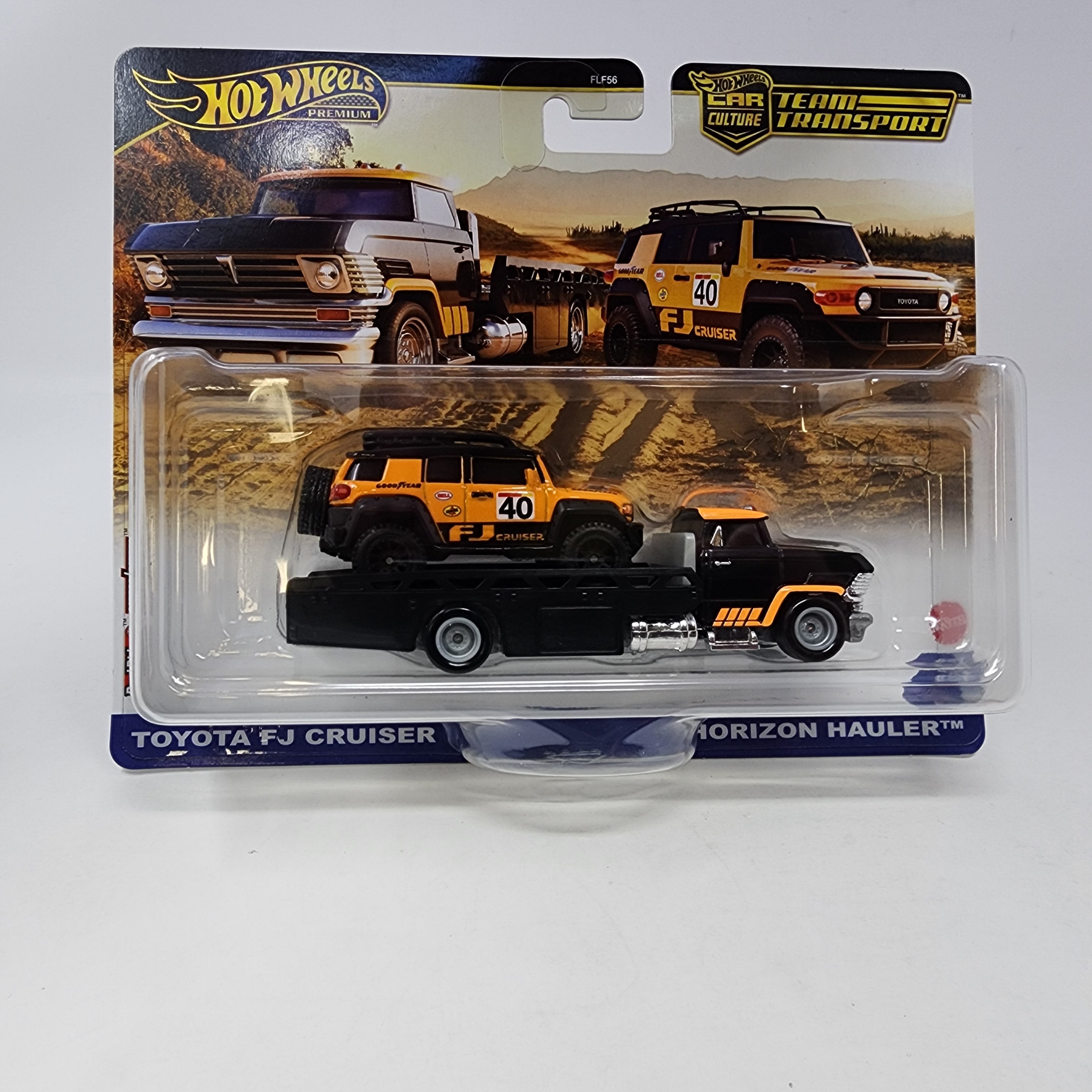 Toyota FJ Cruiser & Horizon Hauler * 2025 Hot Wheels Team Transport Case G、mySite、hgirdovlk