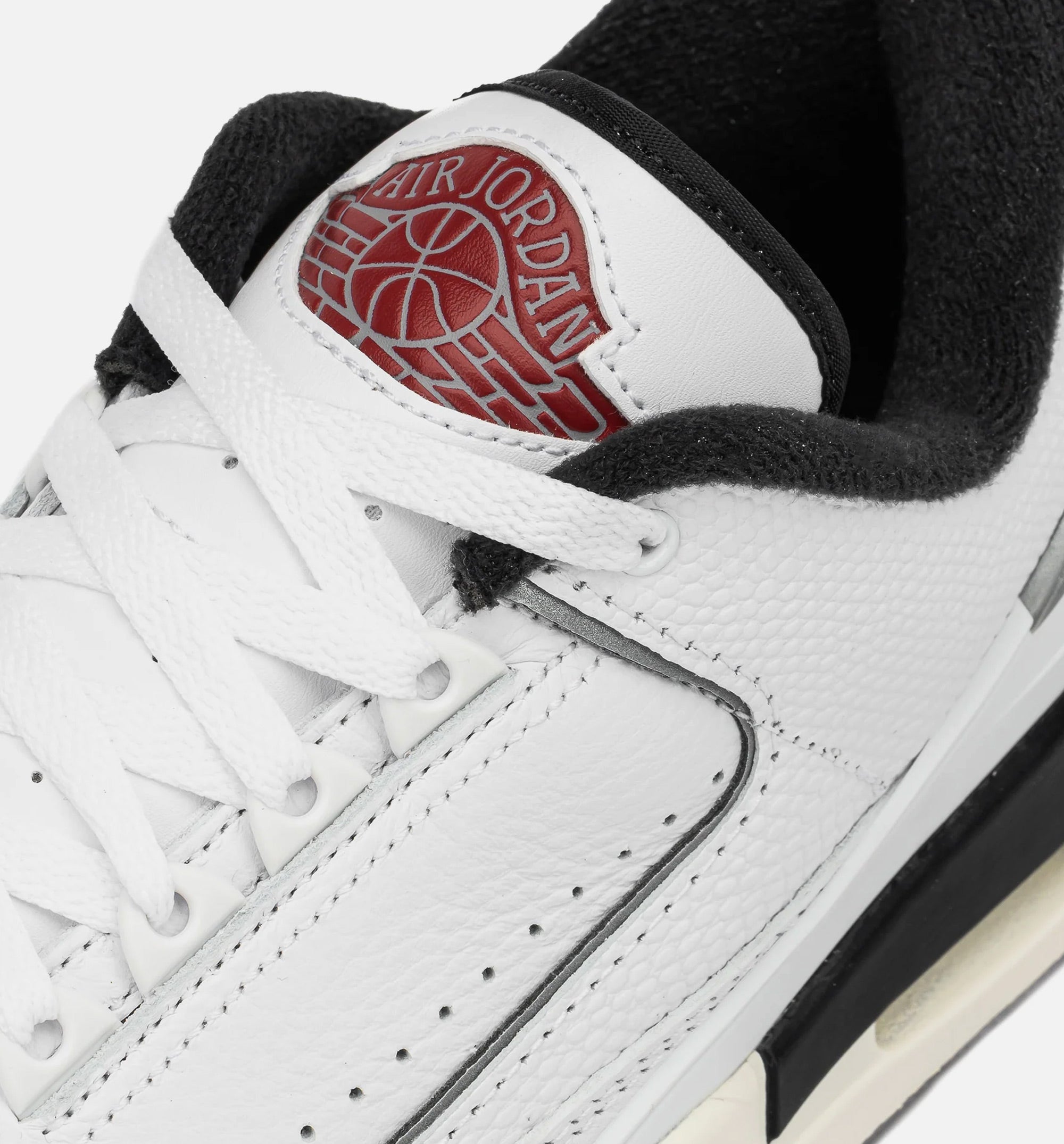 Air Jordan 2/3 Mens Lifestyle Shoes - White/Fire Red/Cement Grey/Sail、mySite、dreamappss