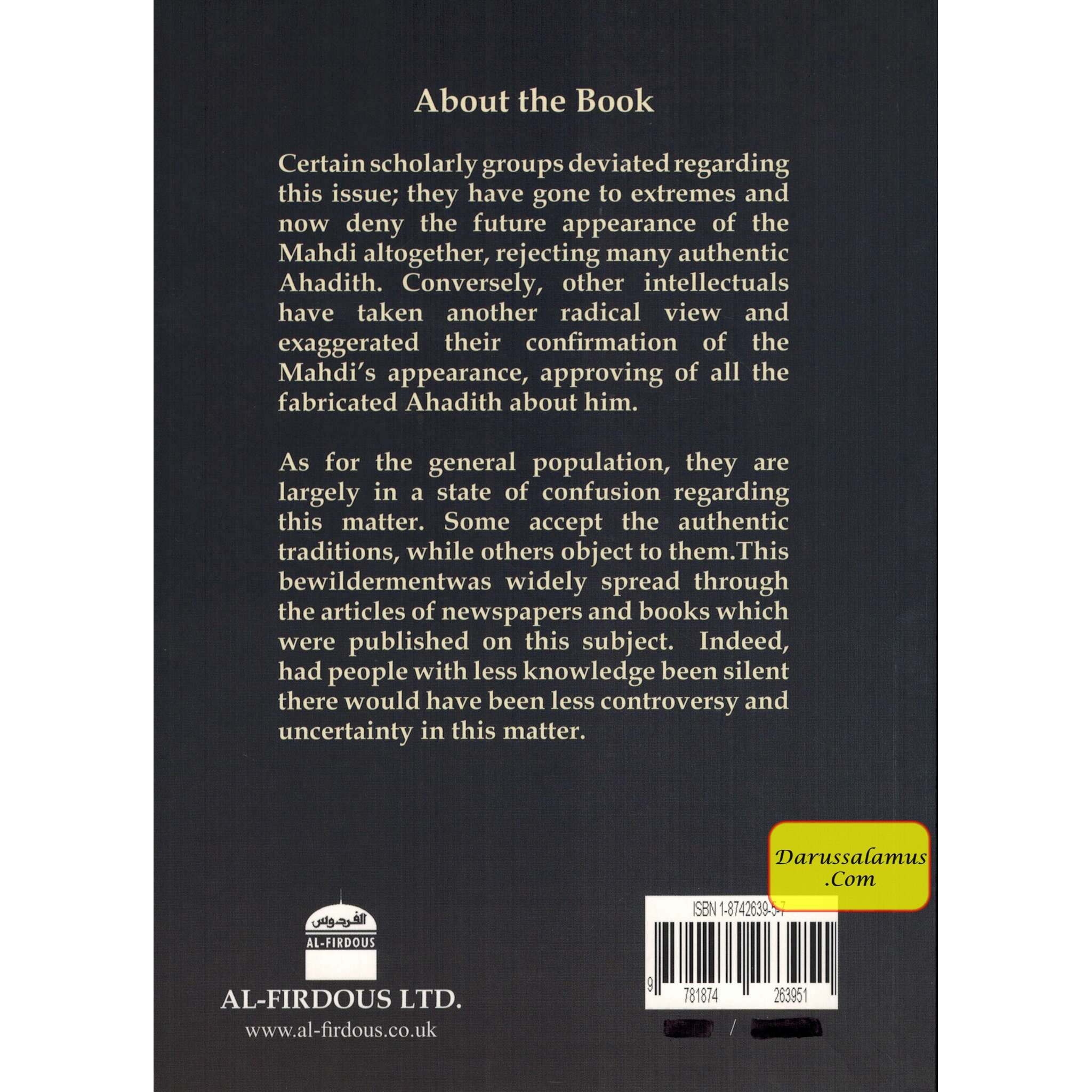 Al-Mahdi Truth OR Fiction? By Dr Muhammad Ahmad Bin Ismail、mySite、topwebapps