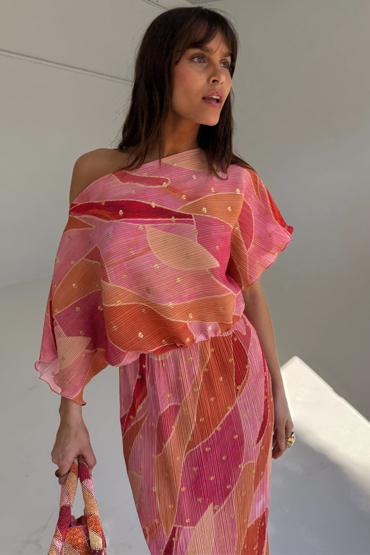 Pink Abstract Tilly Dress、mySite、solidvoid