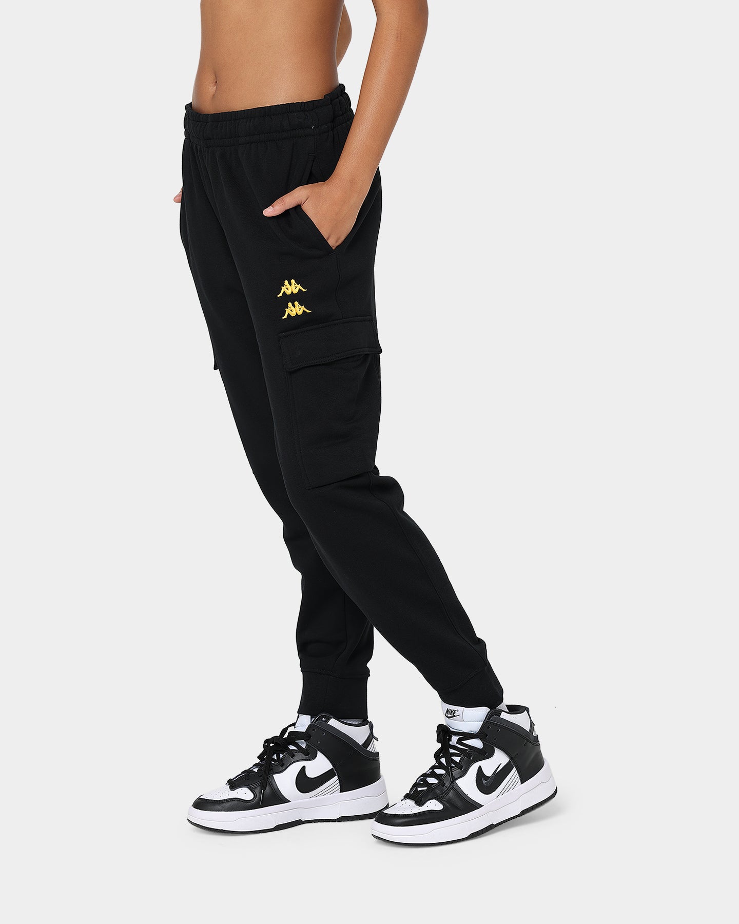 KAPPA Authentic Drake Track Pants Black/Gold、mySite、zt4zffjzw
