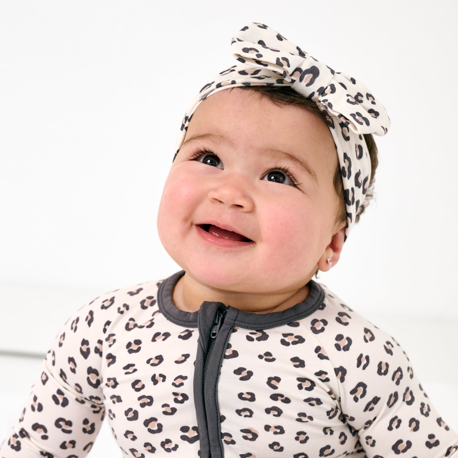 Luxe Leopard Luxe Bow Headband、mySite、g9winljtr