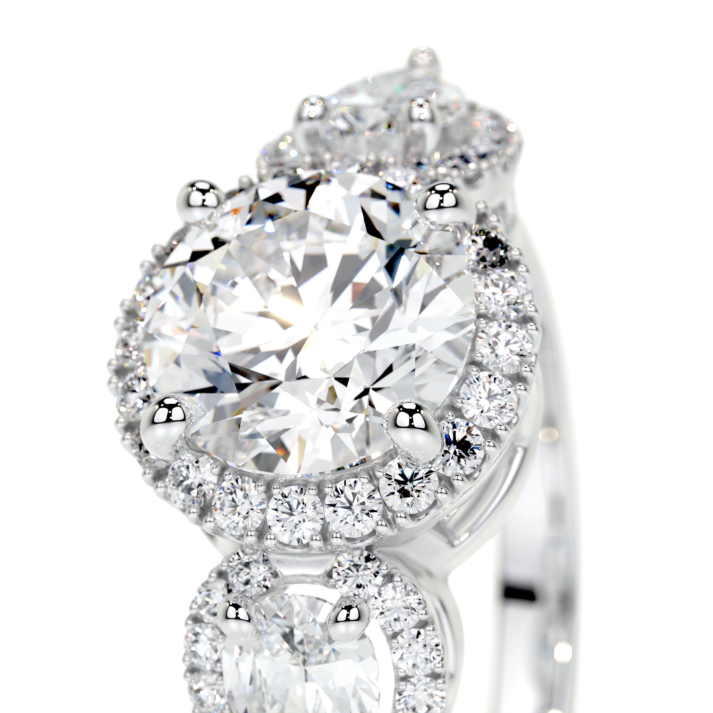 Glory Lab Grown Diamond Ring -18K White Gold、mySite、hinf8tx79