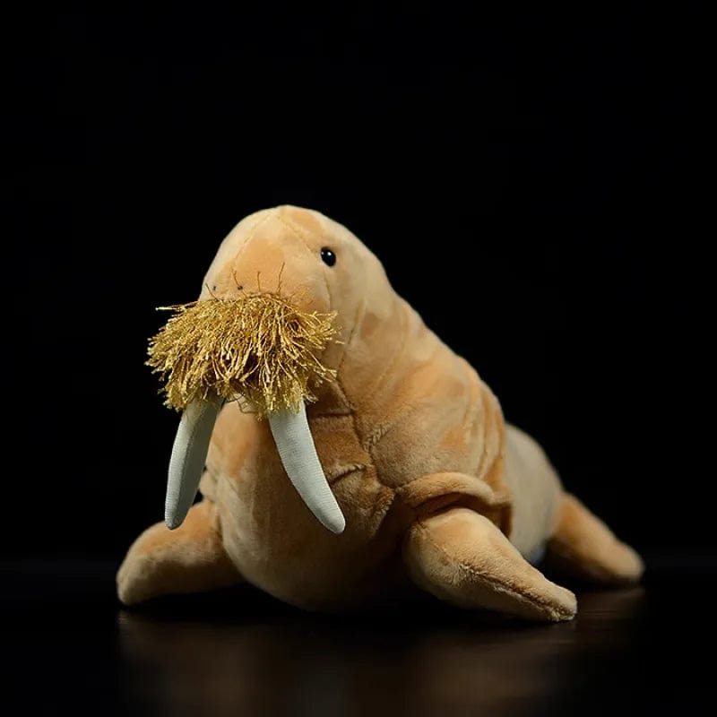 Plush Realistic Walrus with Mustache and Tusks!、mySite、g9winljtr