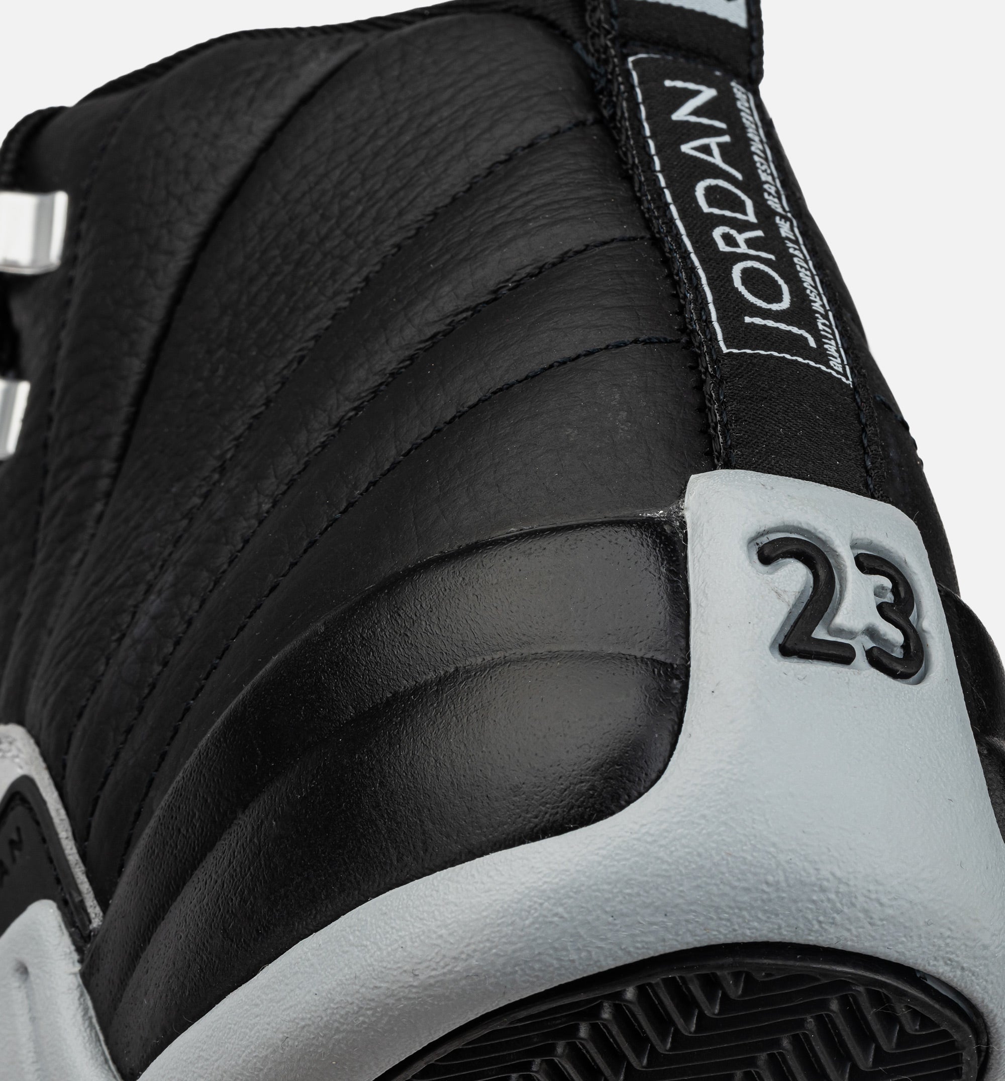 Air Jordan 12 Retro Black And Wolf Grey Grade School Lifestyle Shoe - Black/Wolf Grey/White、mySite、dreamappss