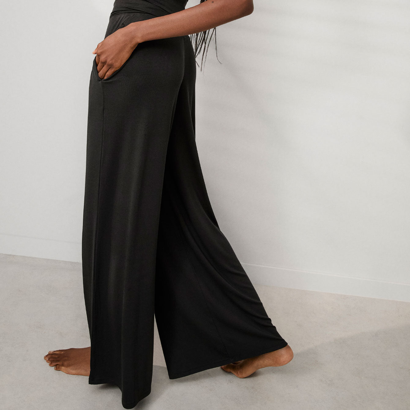 Soft Modal Rib Foldover Pant、mySite、bengalsvssteelers