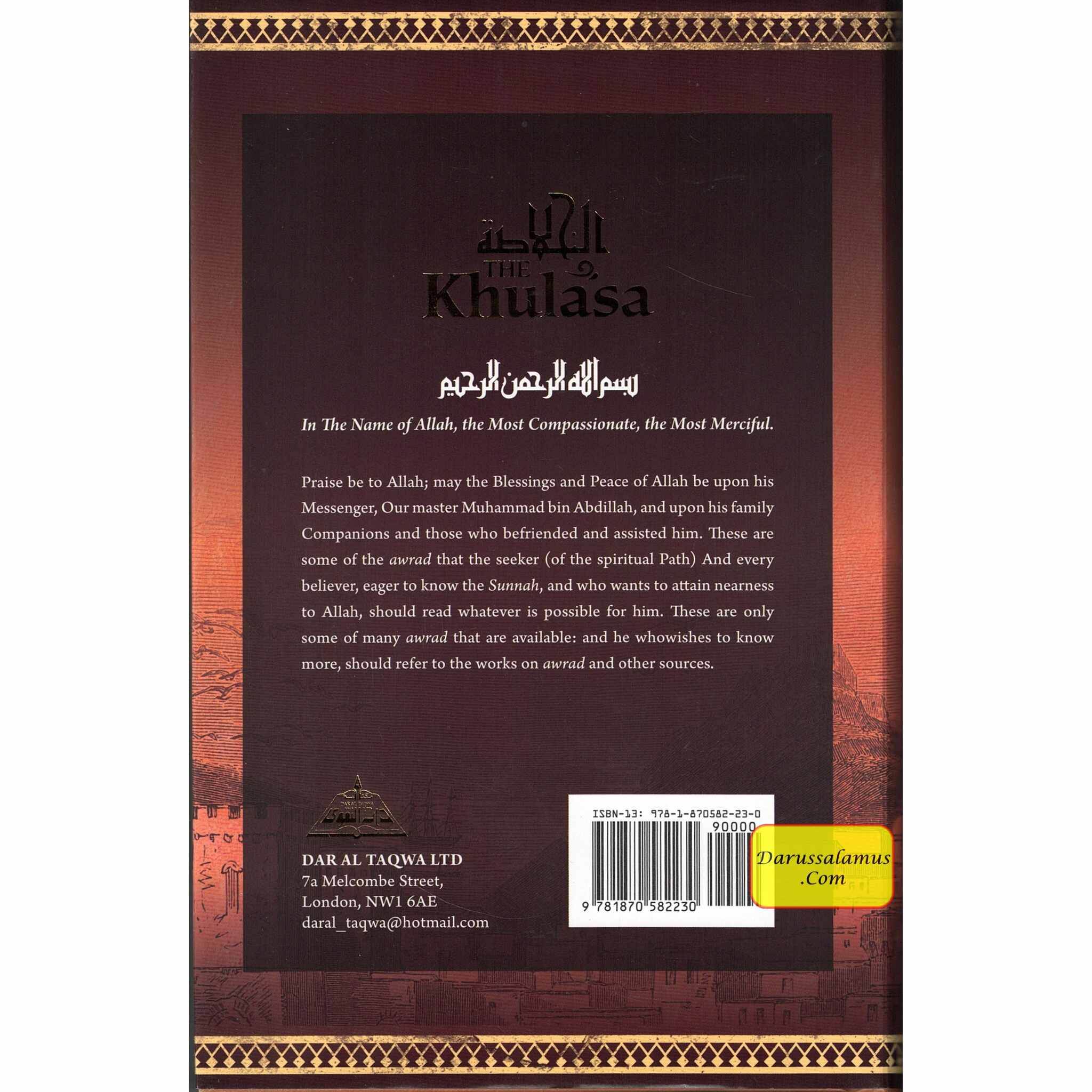 The Khulasa: The Cream of Remembrance By Habib Umar b. Hafiz、mySite、topwebapps