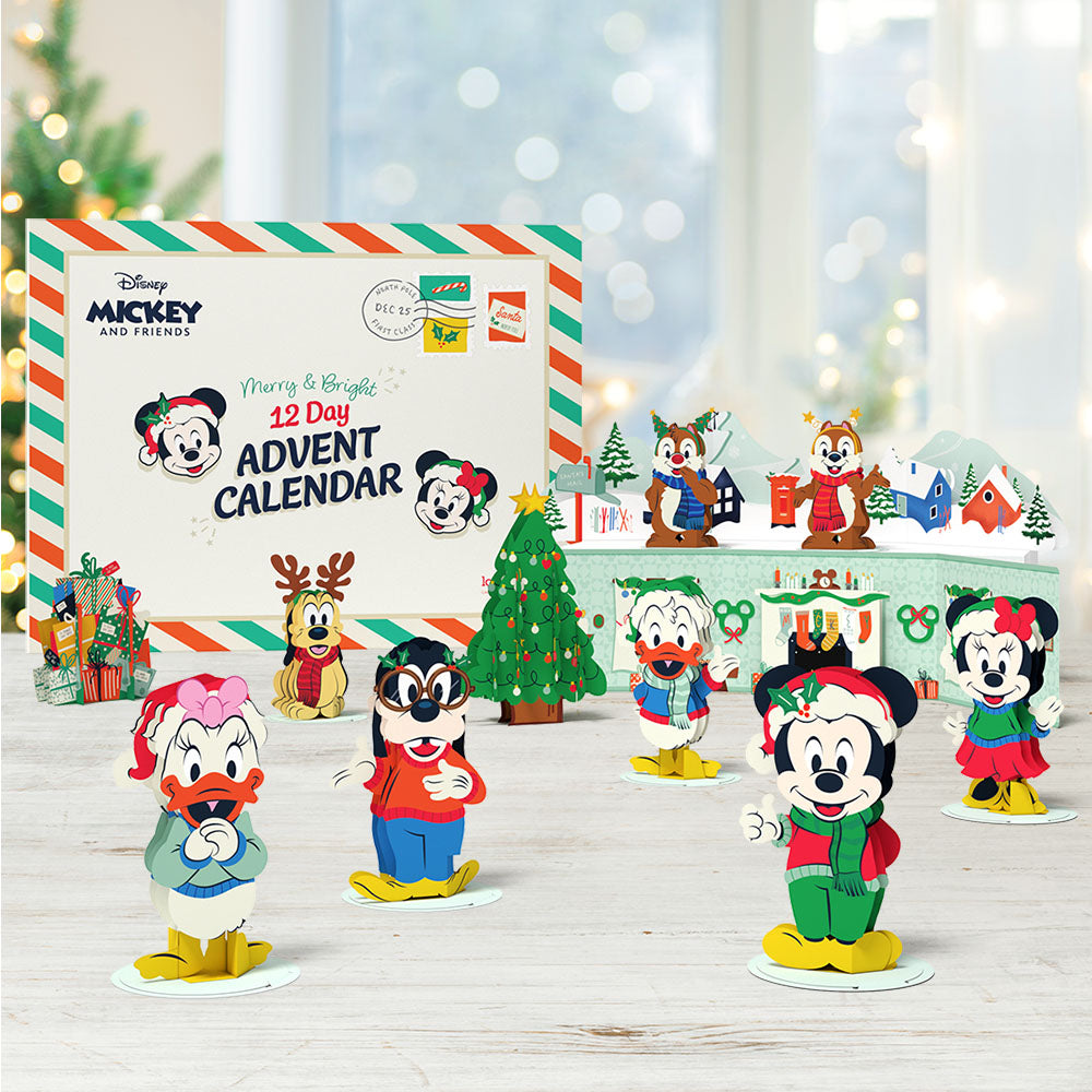 Disney's Mickey and Friends Merry and Bright 12 Day Holiday Advent Calendar、mySite、solidvoid