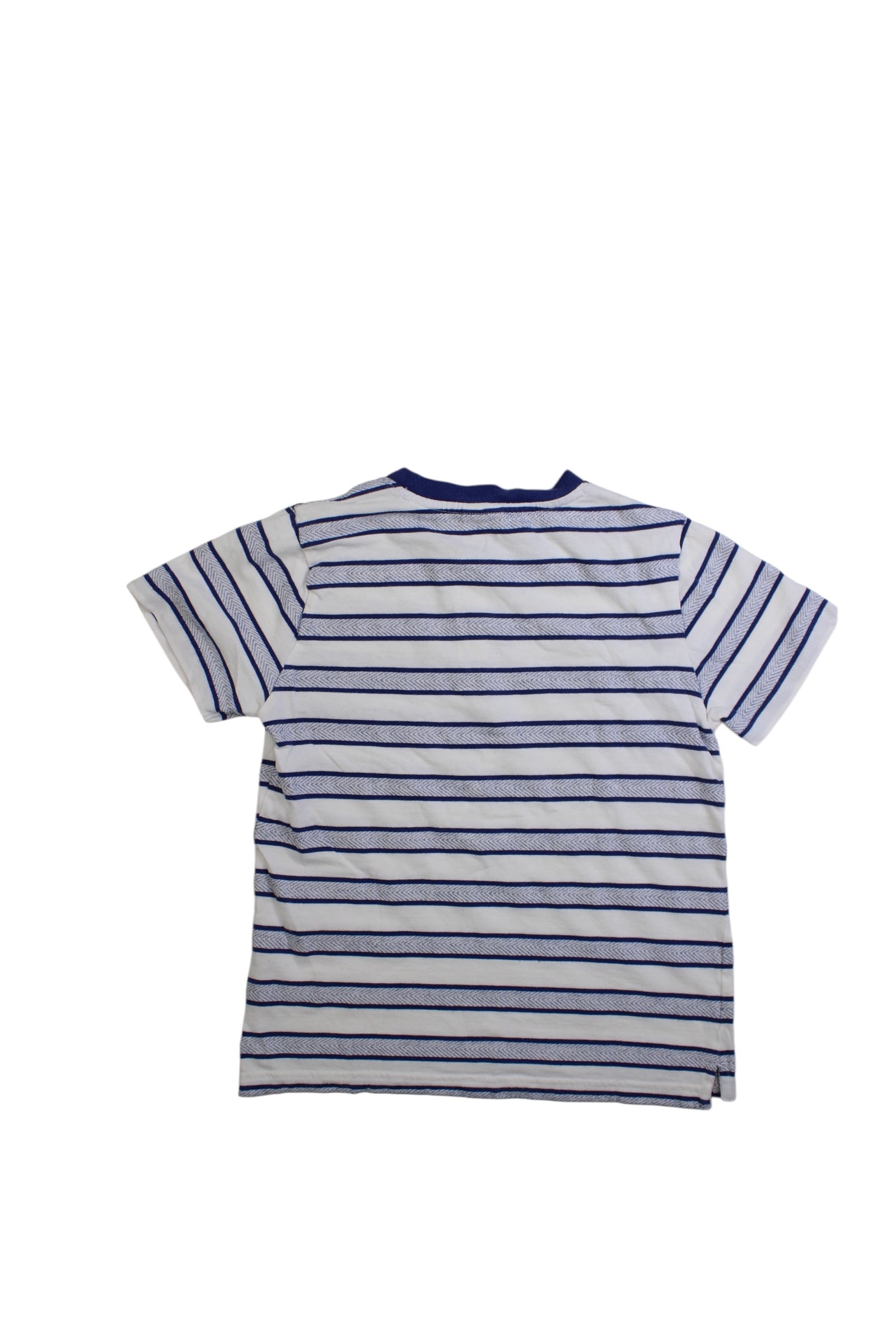 Janie & Jack Stripe Short Sleeve Shirt - Size 6T、mySite、g9winljtr