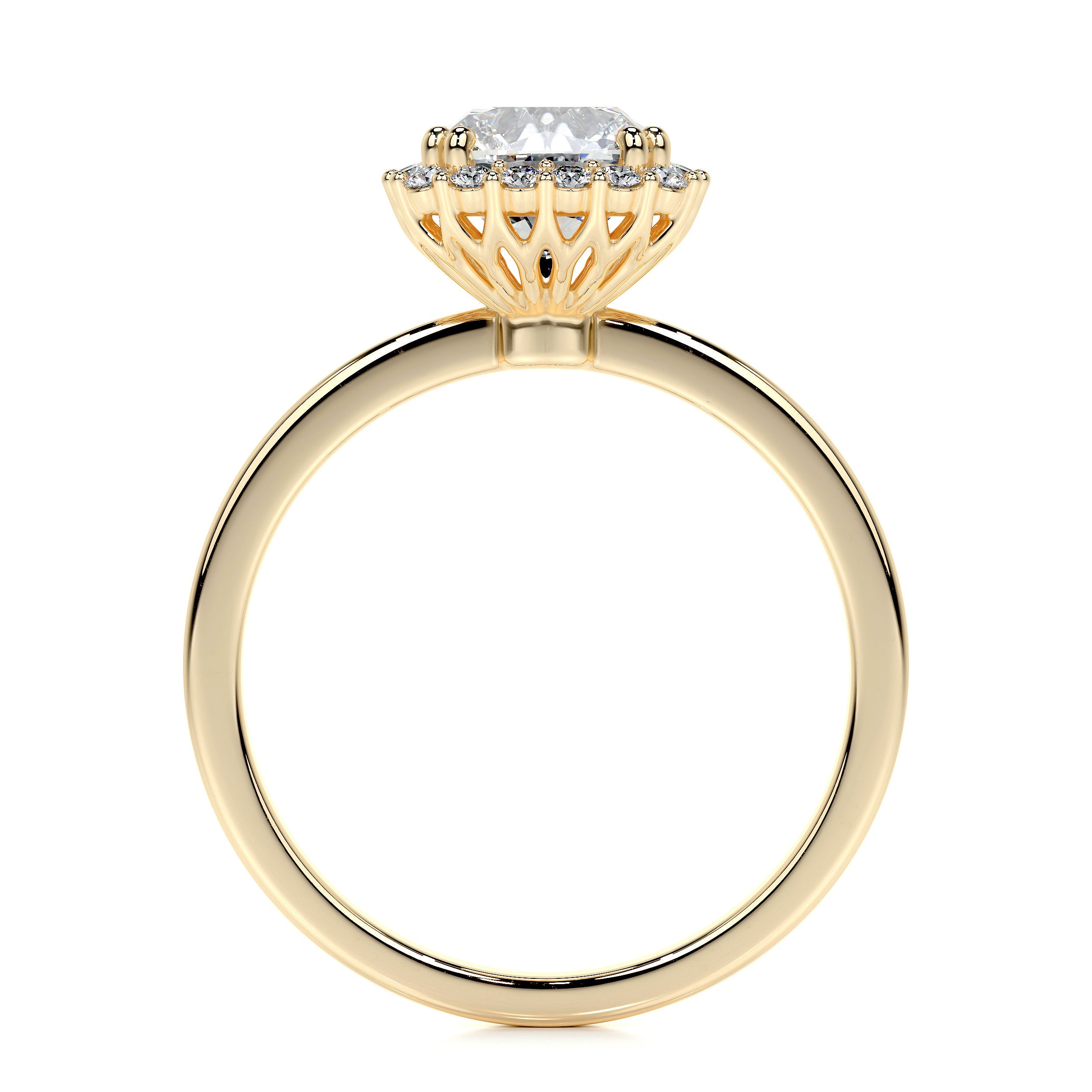 Emery Lab Grown Diamond Ring - 18K Yellow Gold、mySite、hinf8tx79