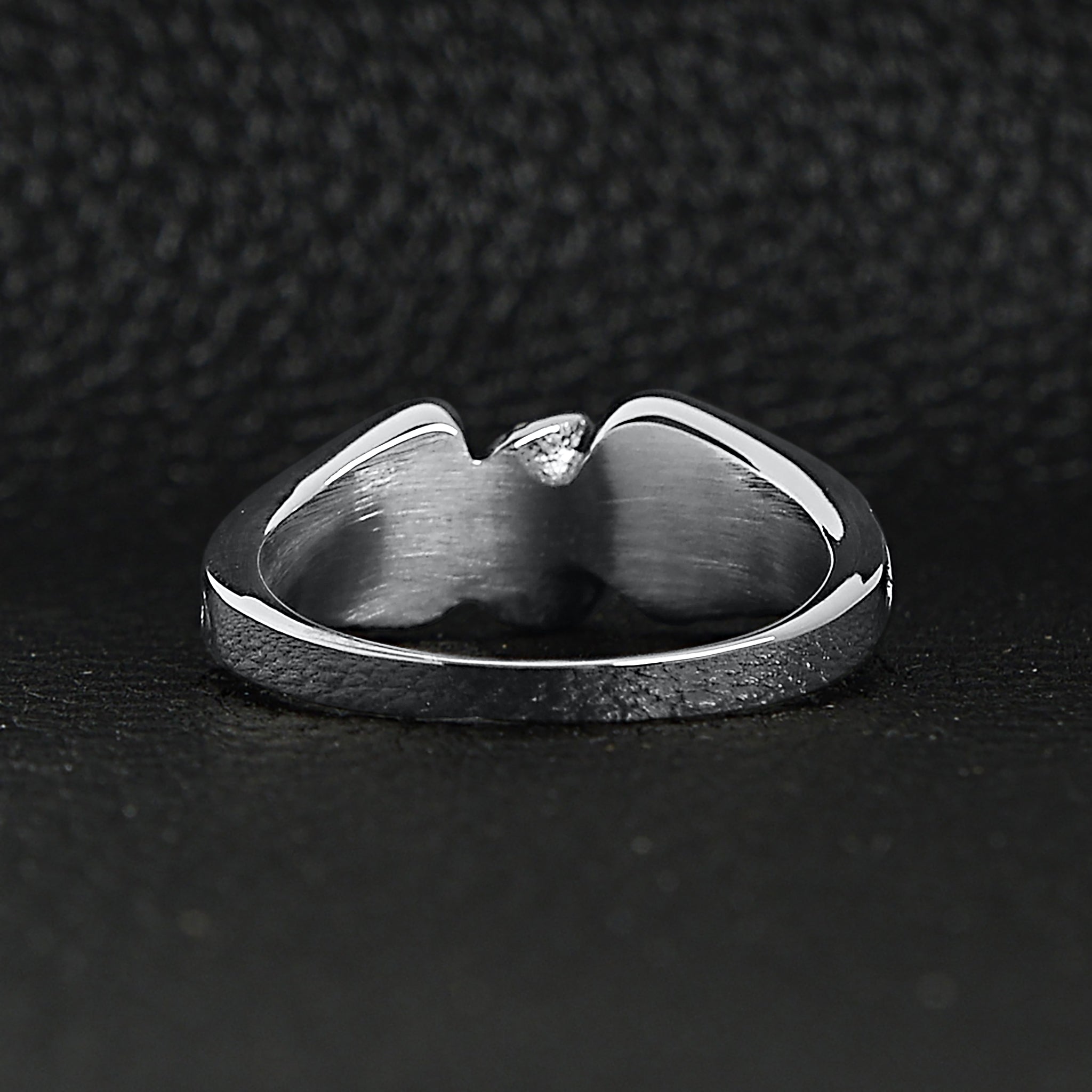 Stainless Steel Polished Winged Wheel Ring / SCR0238、mySite、dreamappss