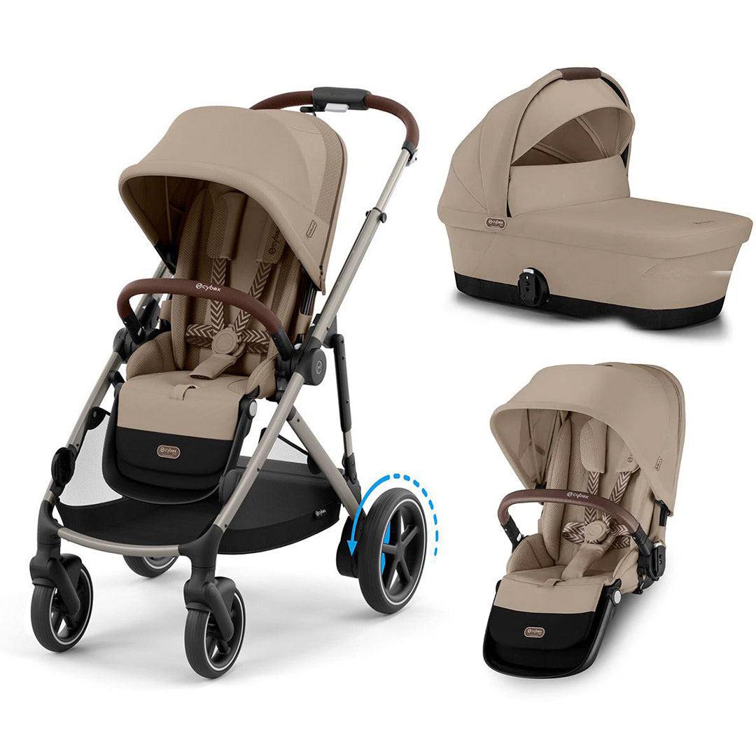  CYBEX e-Gazelle Double Pushchair、mySite、merchandisen