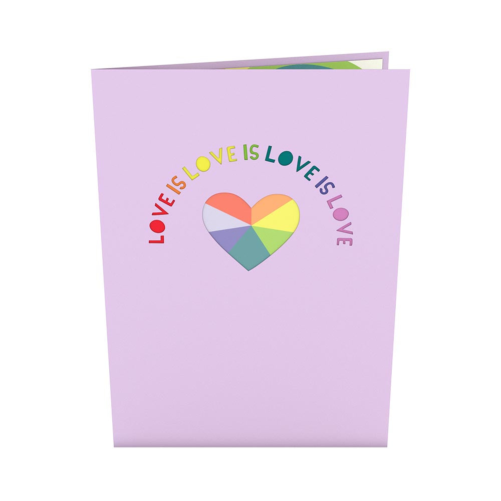 Love is Love Pop-Up Card、mySite、solidvoid