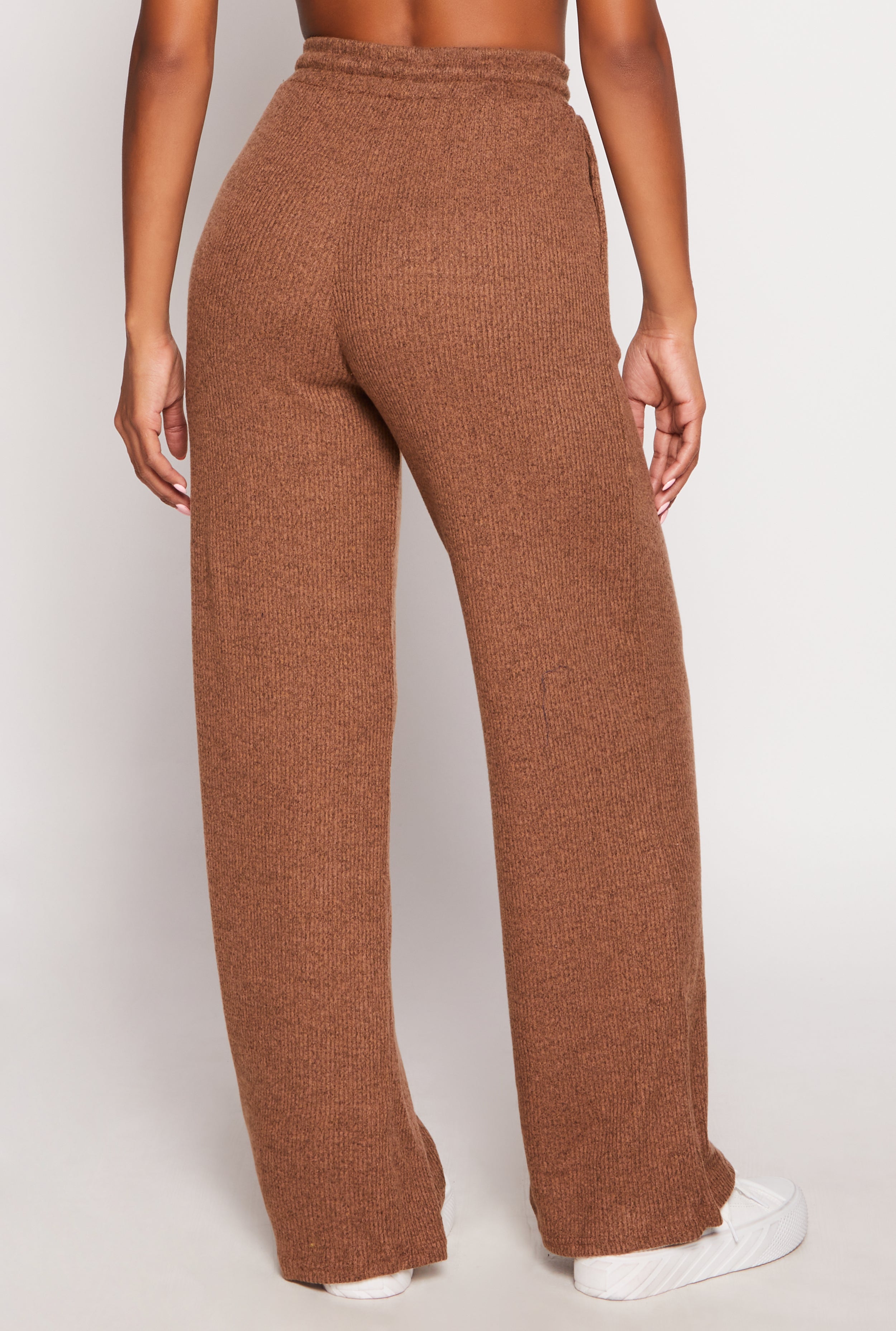 Daisy Ribbed Knit Wide Leg Pants、mySite、camillekostekn