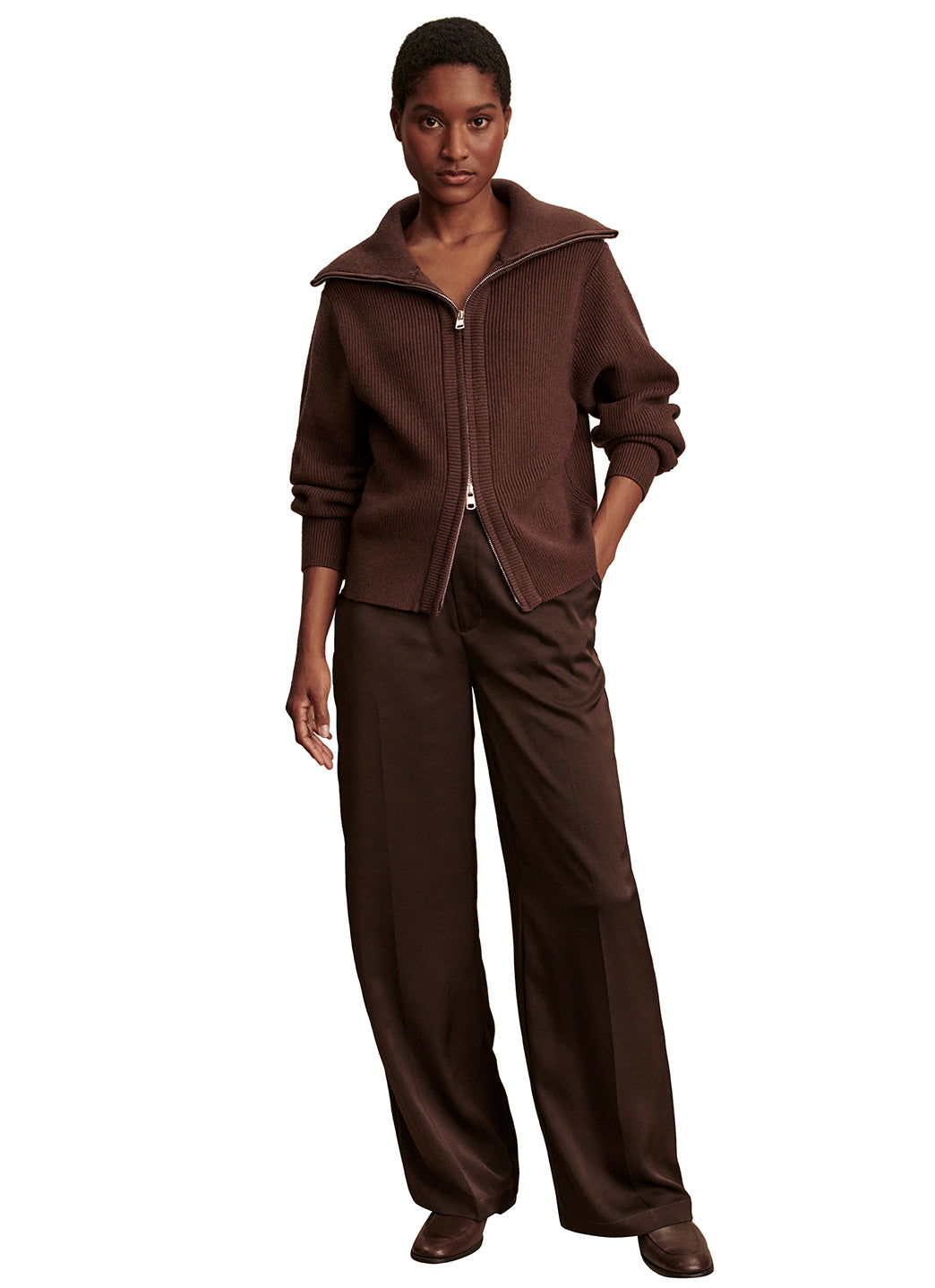 Varley Enrico Knit Jacket、mySite、lovesweatpilates