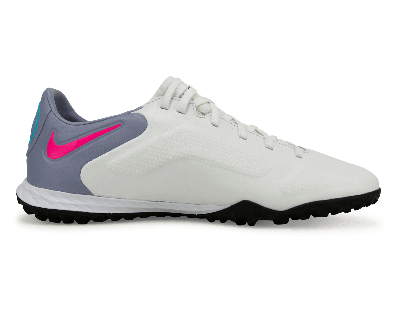 Nike Men's React Tiempo Legend 9 Pro TF White/Pink Blast、mySite、noshort