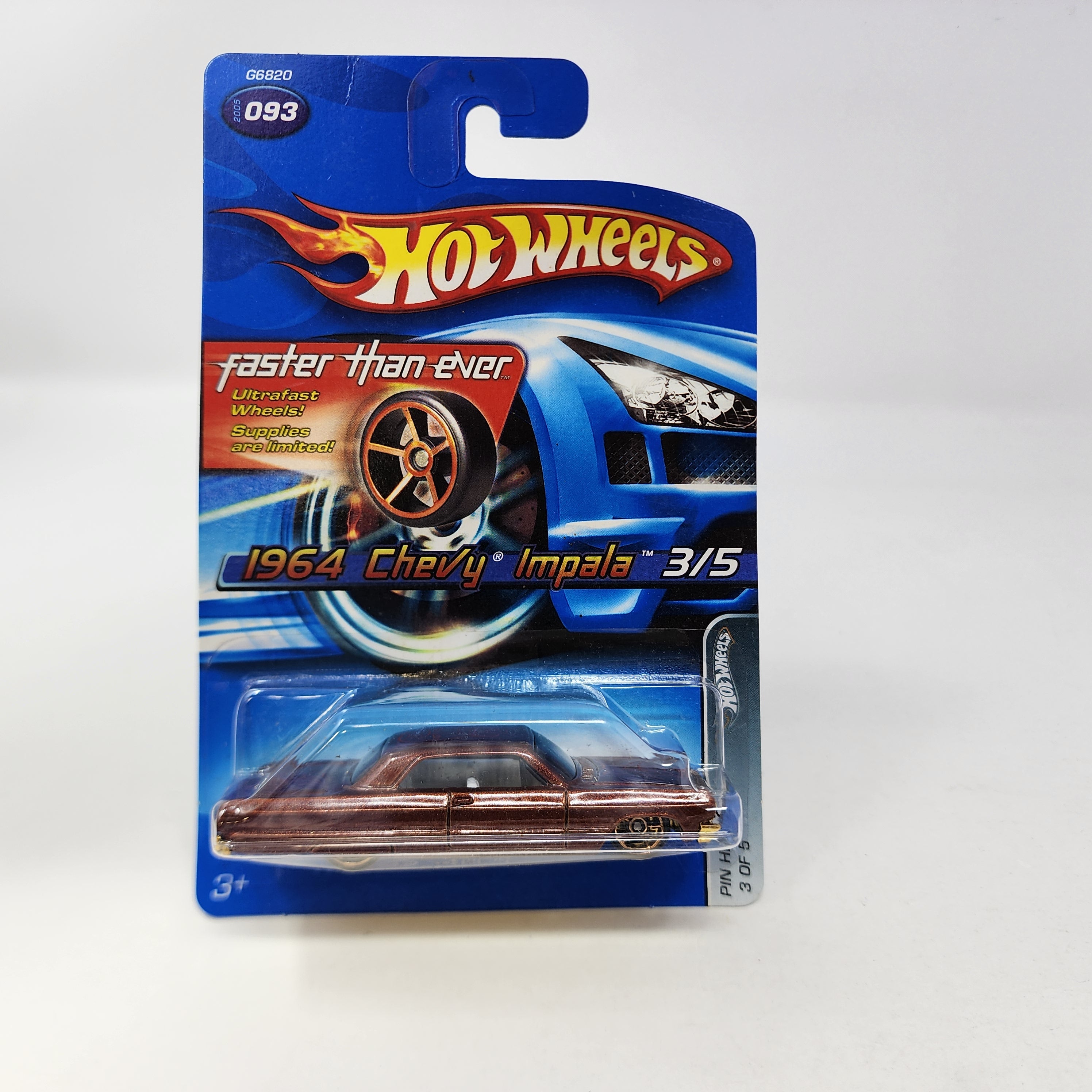 1964 Chevy Impala #93 * FTE Rims * Hot Wheels 2005、mySite、hgirdovlk