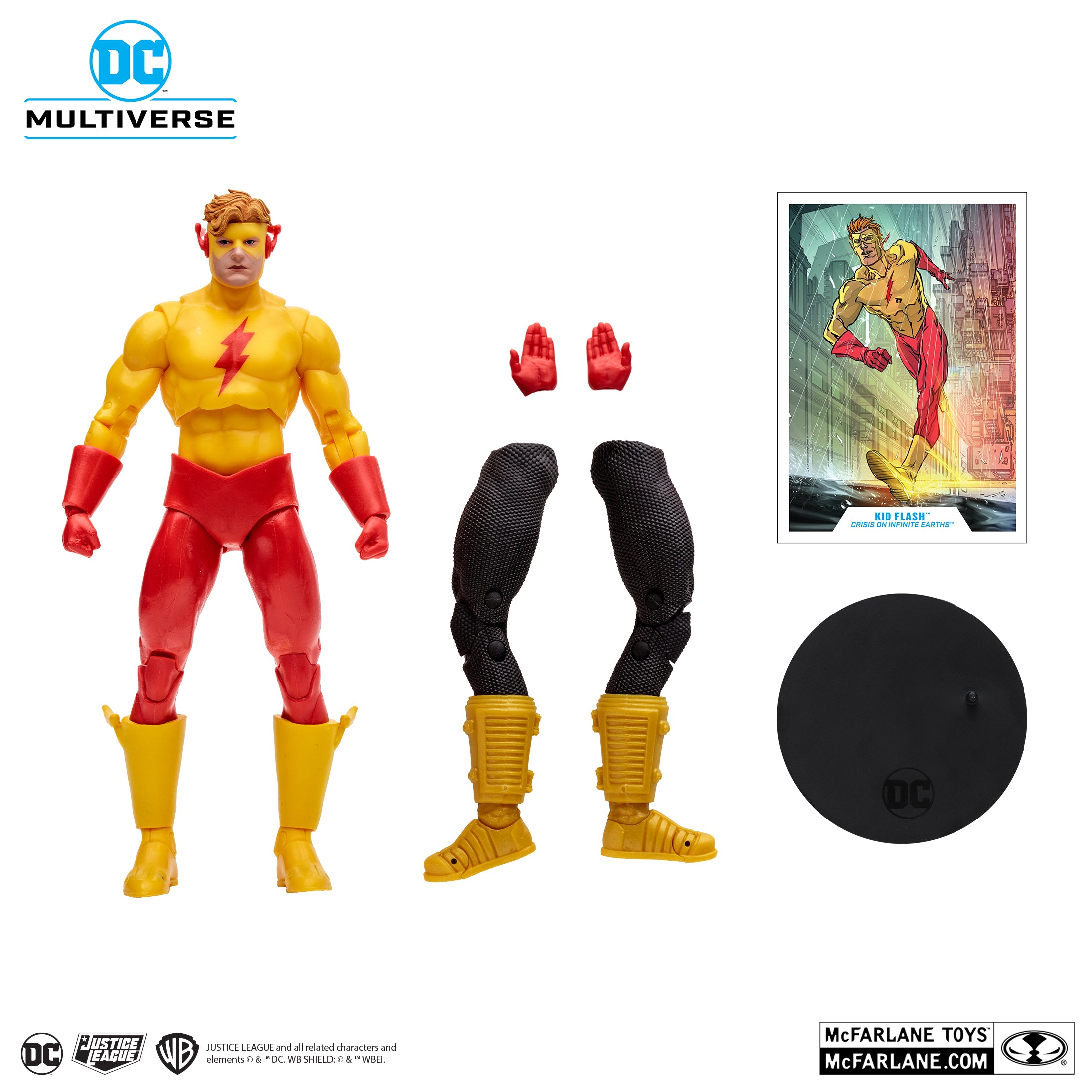 DC Multiverse Exclusive Gold Label Kid Flash (Crisis on Infinite Earths)、mySite、hgirdovlk