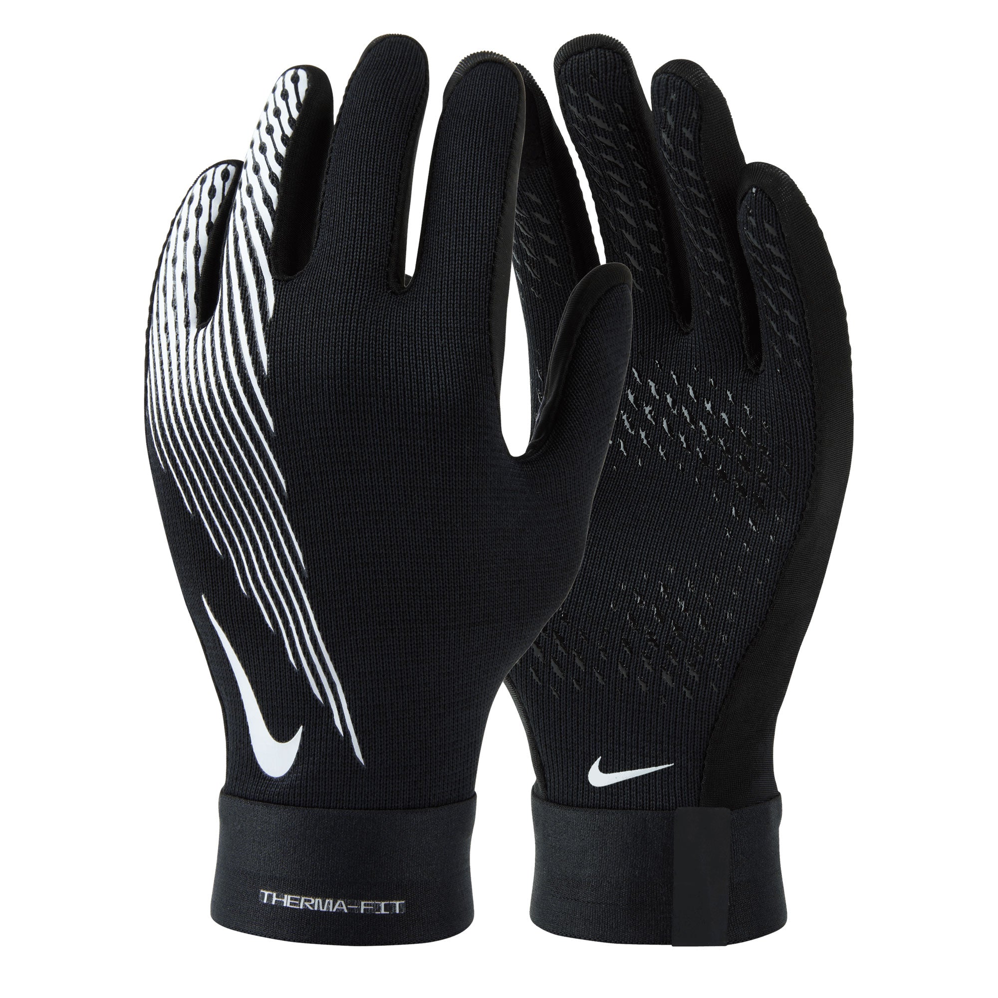 Nike Kids Therma-Fit Academy Field Player Gloves Black/White、mySite、bottomscart