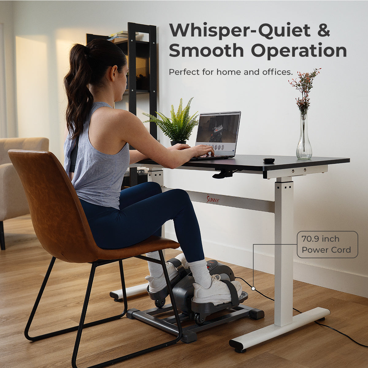  Motorized Mini Elliptical with 18-Levels Speed、mySite、ghnorth