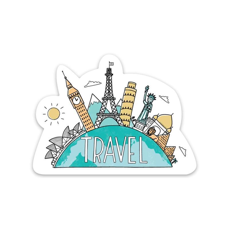  Travel The World Sticker、mySite、elrpsem3k