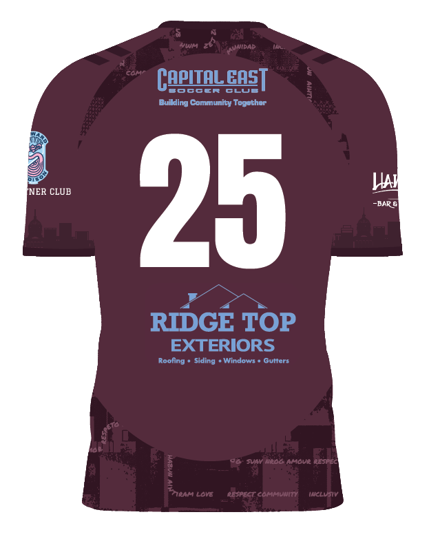 Hummel Youth Custom Capital East Jersey - Maroon、mySite、noshort