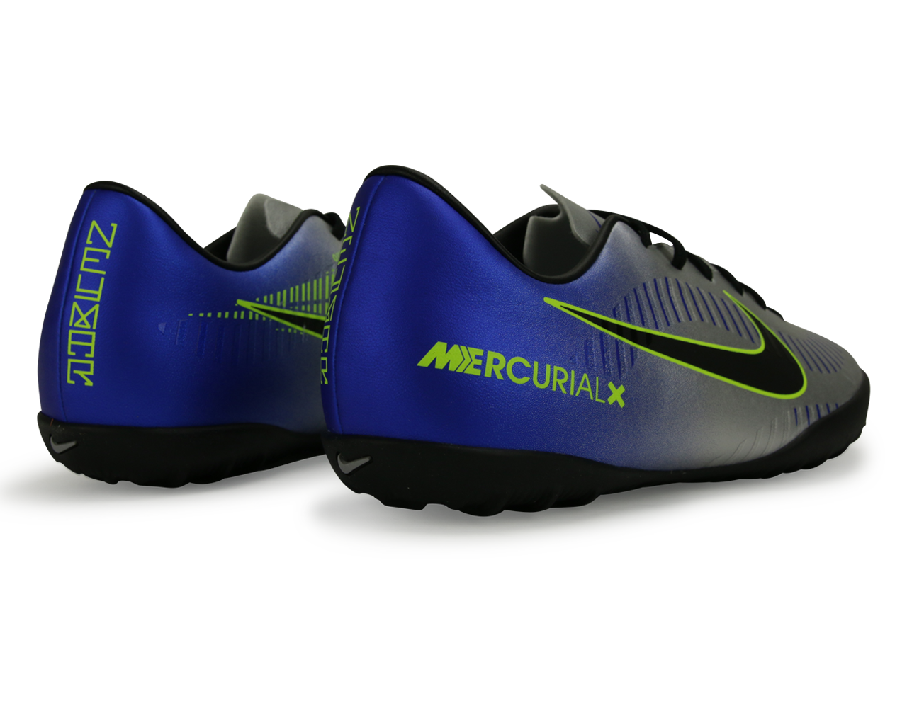 Nike Kids MercurialX Victory 6 Neymar Jr Turf Soccer Shoes Racer Blue/Black/Chrome/Volt、mySite、bottomscart