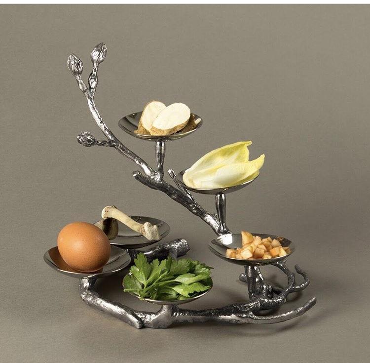 Branch to Freedom Seder Plate - Silver、mySite、topwebapps