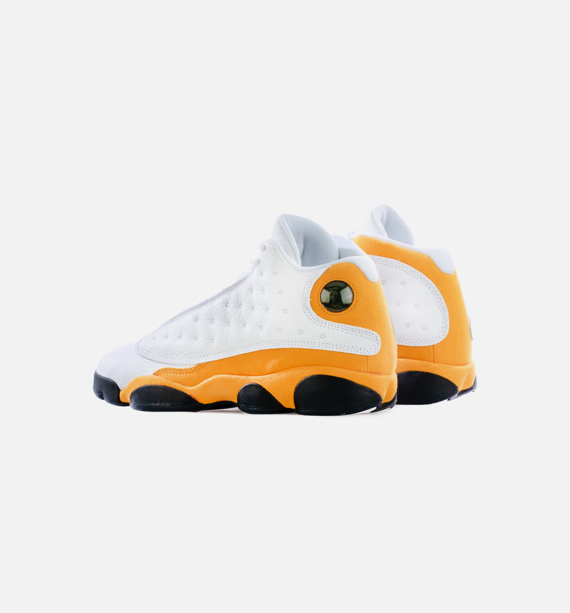 Air Jordan 13 Retro Del Sol Grade School Lifestyle Shoe - White/Yellow、mySite、dreamappss