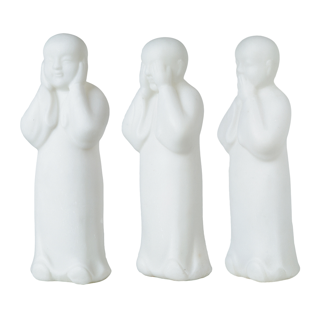 Set of 3 Monk Statues、mySite、topwebapps