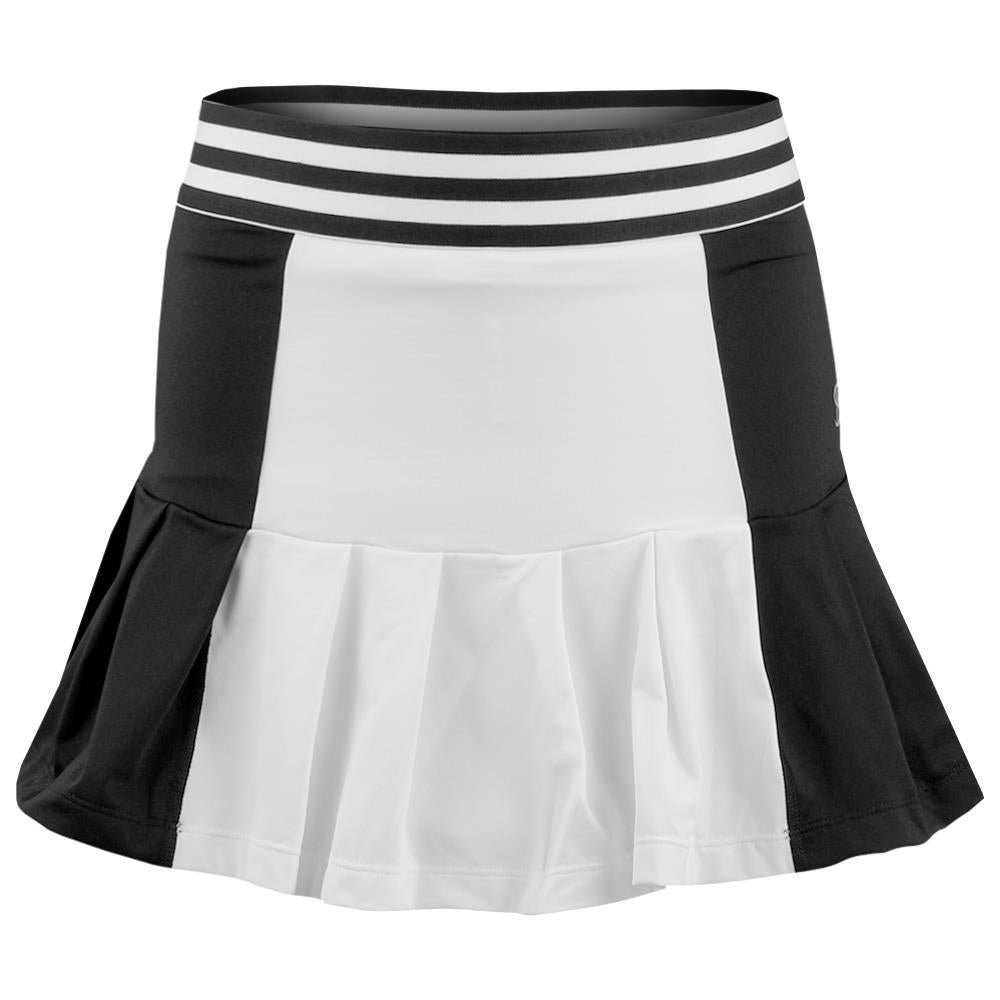 Sofibella Women's Monochrome 14 High Waist Skirt - White/Black