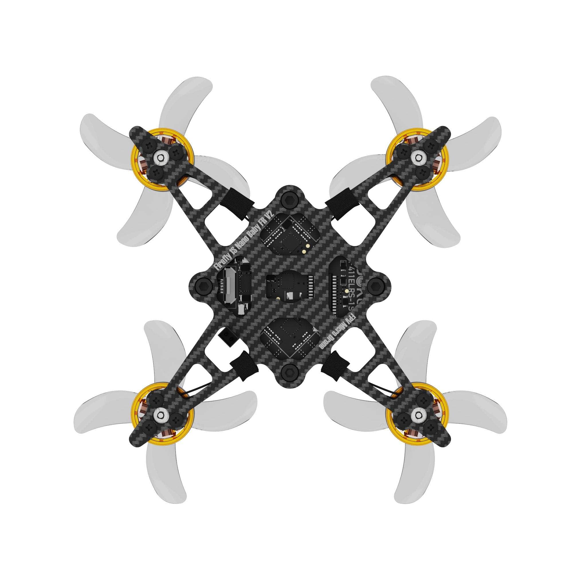  Flywoo BNF Firefly FR16 Nano Baby Analog V2.0 1.6 1S Micro Quad - ELRS 2.4 GHz、mySite、merchandisen