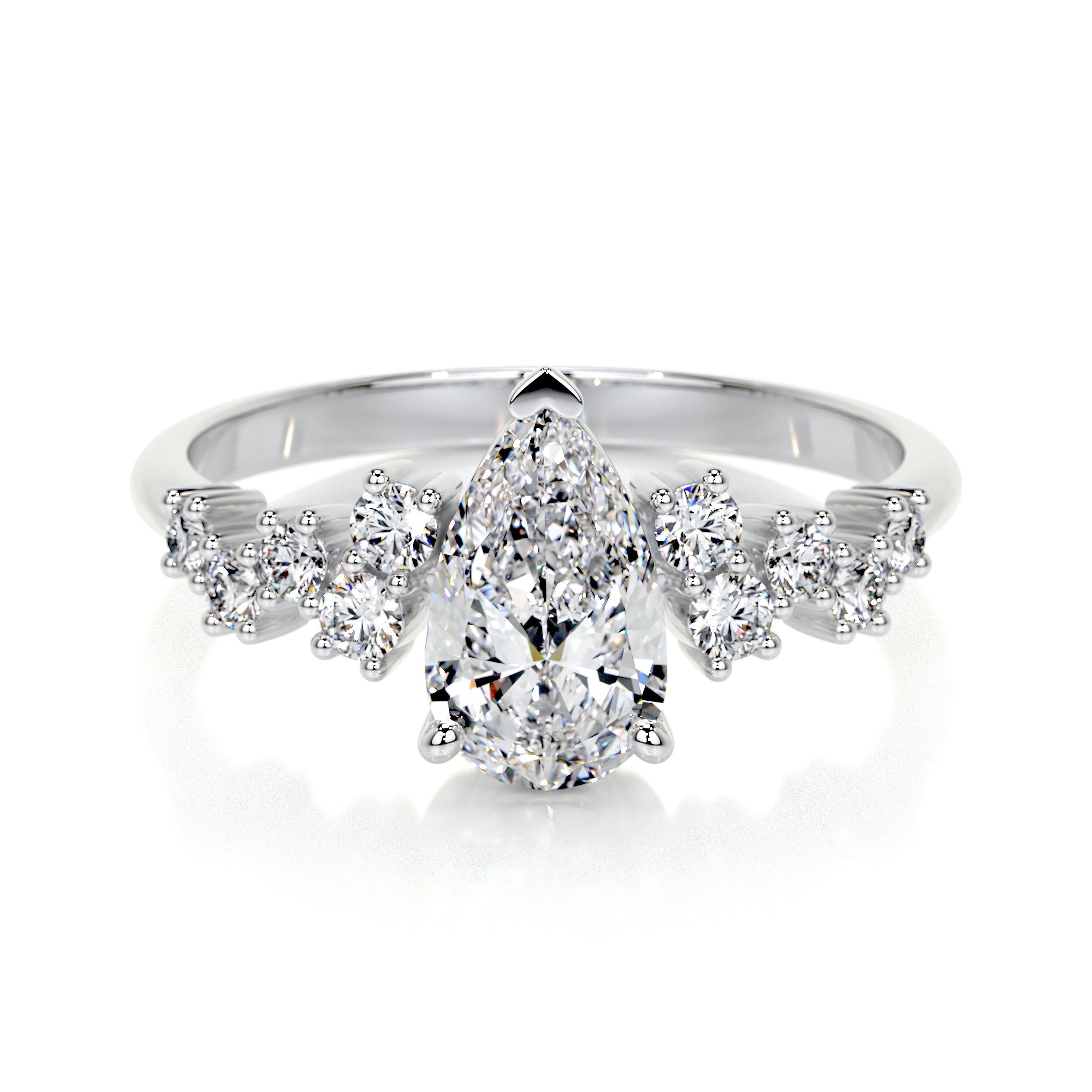 Mabel Lab Grown Diamond Ring -18K White Gold (RTS)、mySite、hinf8tx79