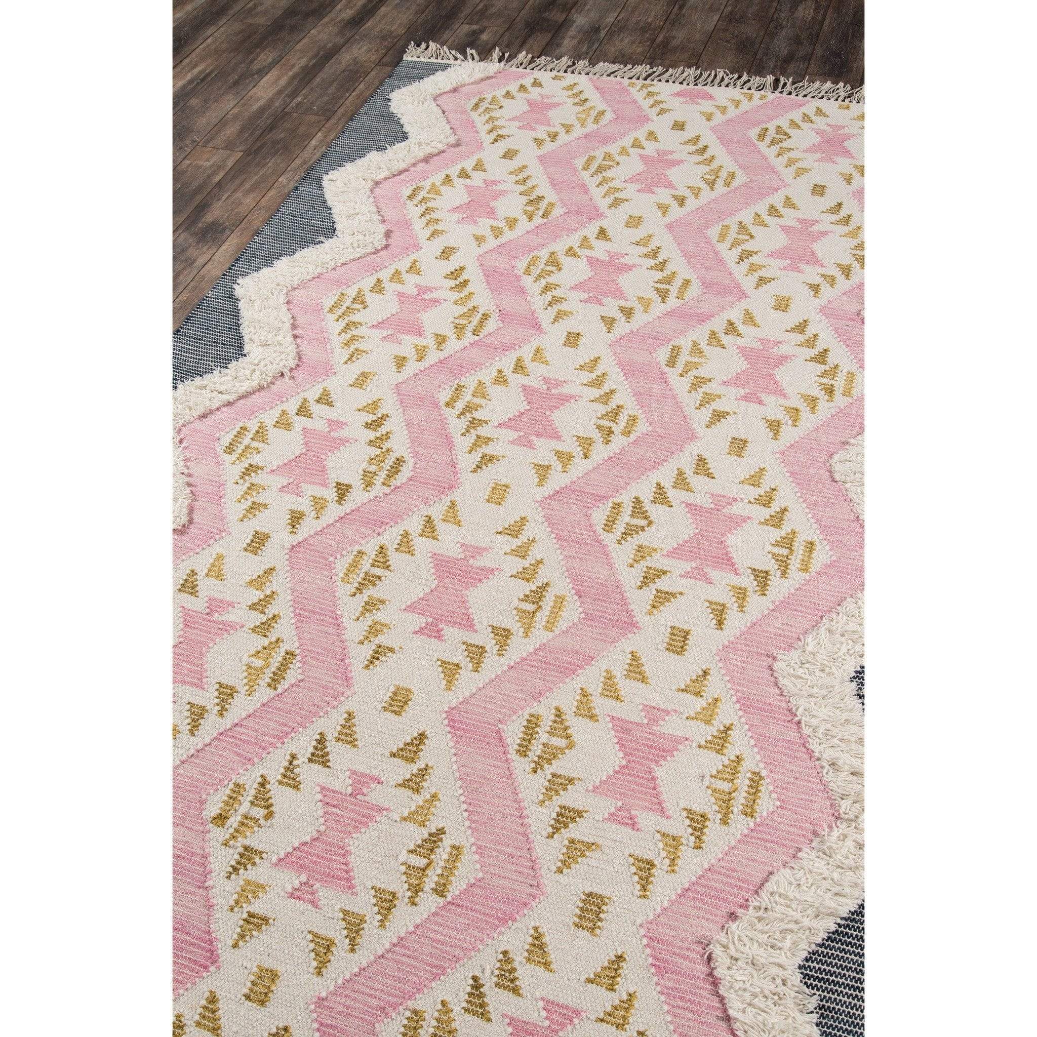 Novogratz Indio Pink Area Rug、mySite、gigharbornorthrealestate