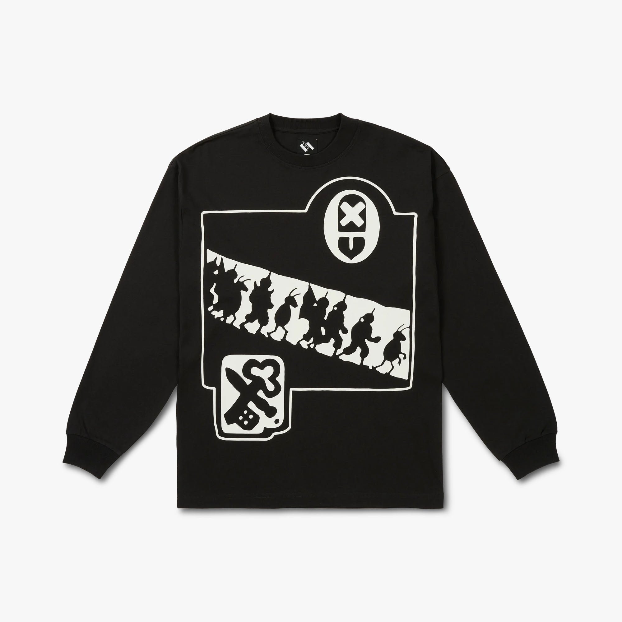  The Trilogy Tapes Pathetic Legion Longsleeve / Black、mySite、merchandisen