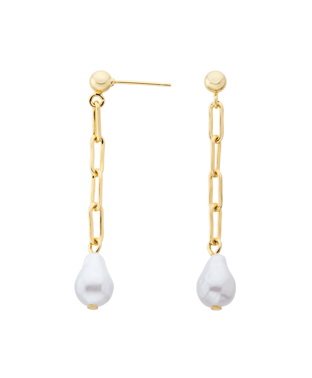Iben Earring 18ct Gold Plated、mySite、botmansion