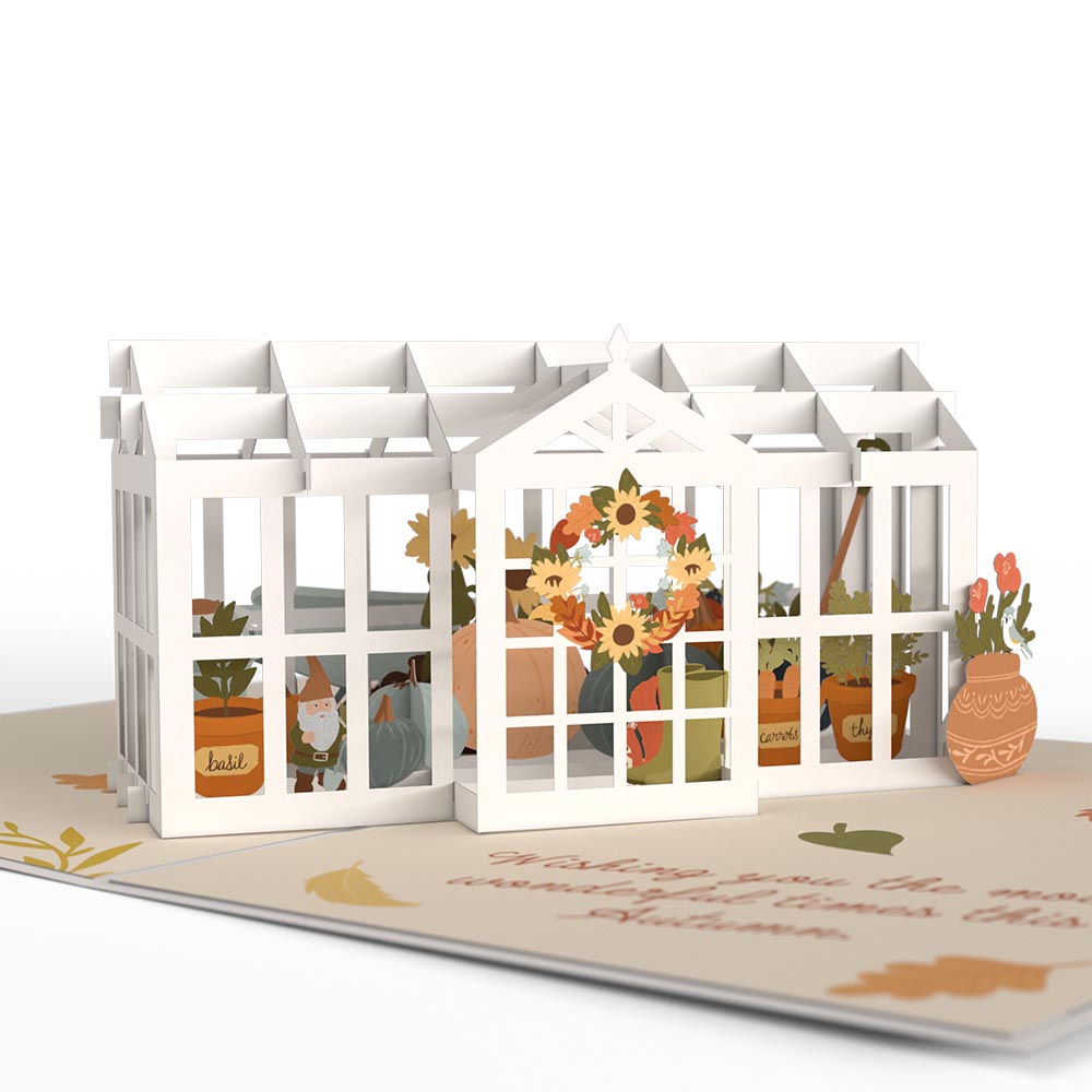 Autumn Thinking of You Pop-Up Card、mySite、solidvoid