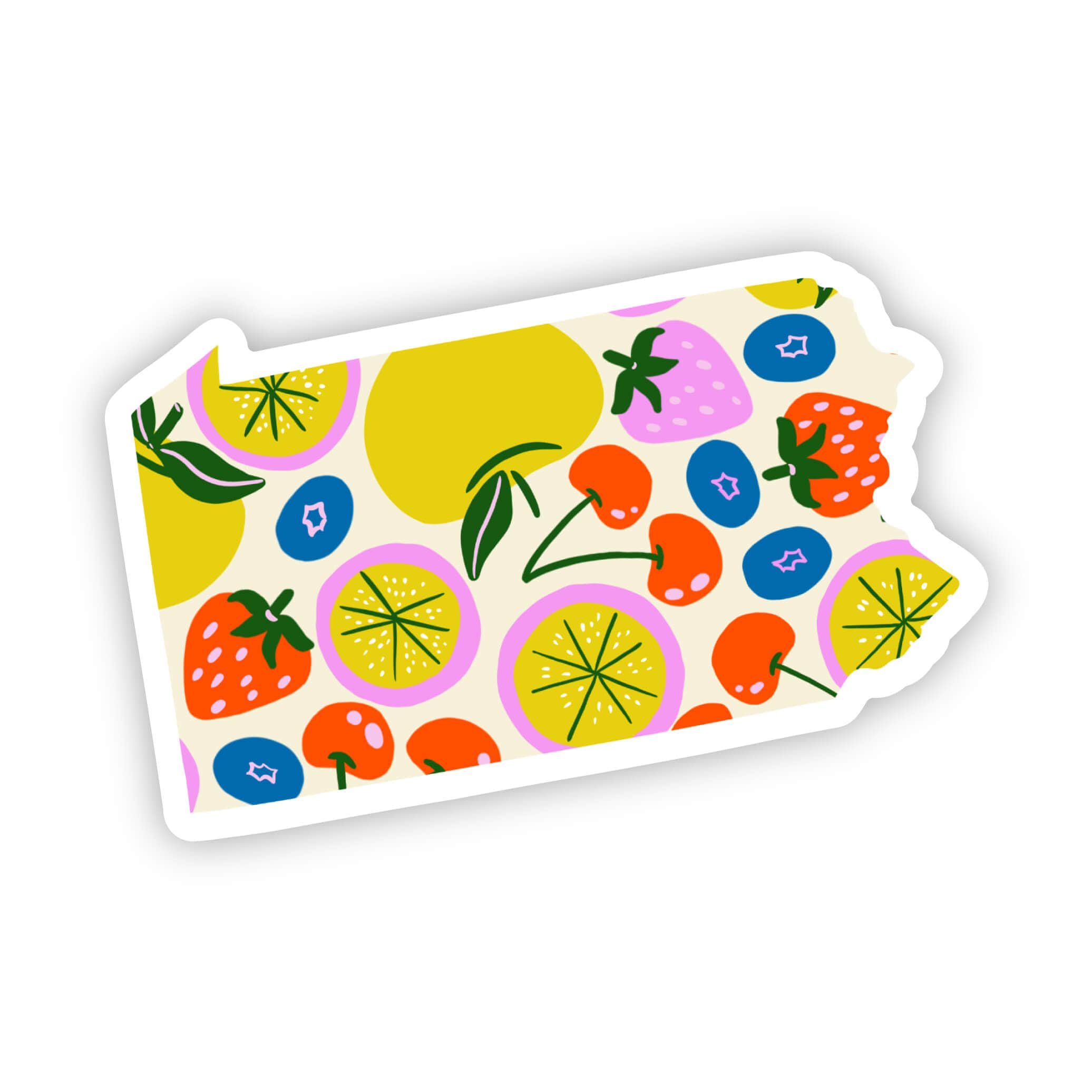  Pennsylvania Sticker - Cute Fruits、mySite、elrpsem3k