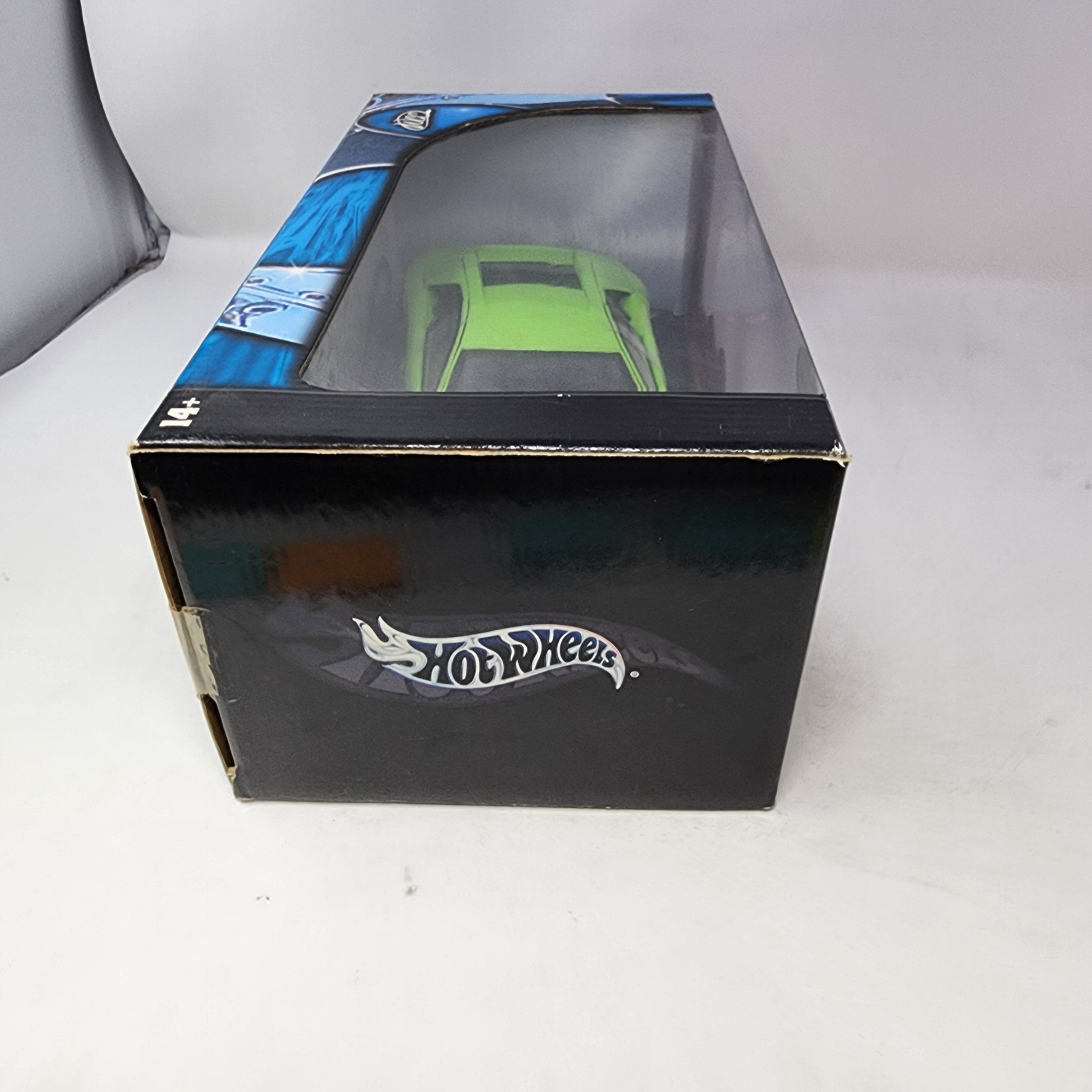 Lamborghini Murcielago West Coast Customs * Green * 100% Hot Wheels 1/18 Scale、mySite、hgirdovlk