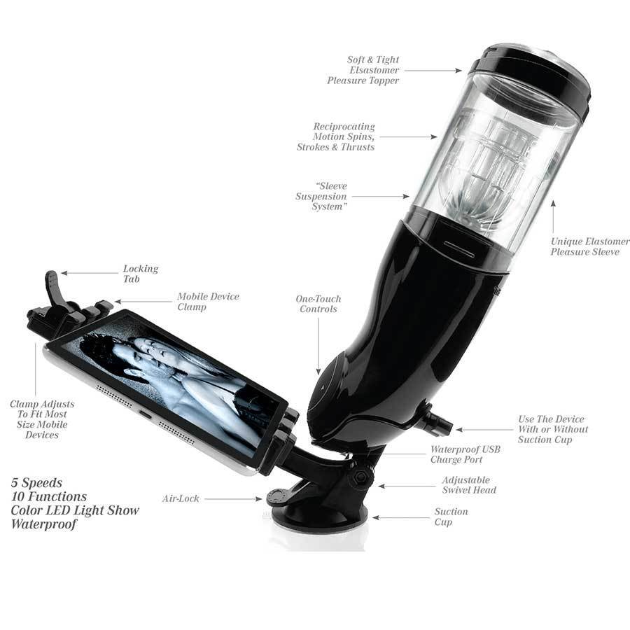 Extreme Toyz Mega-Bator Mouth Male Masturbator、mySite、bottomscart