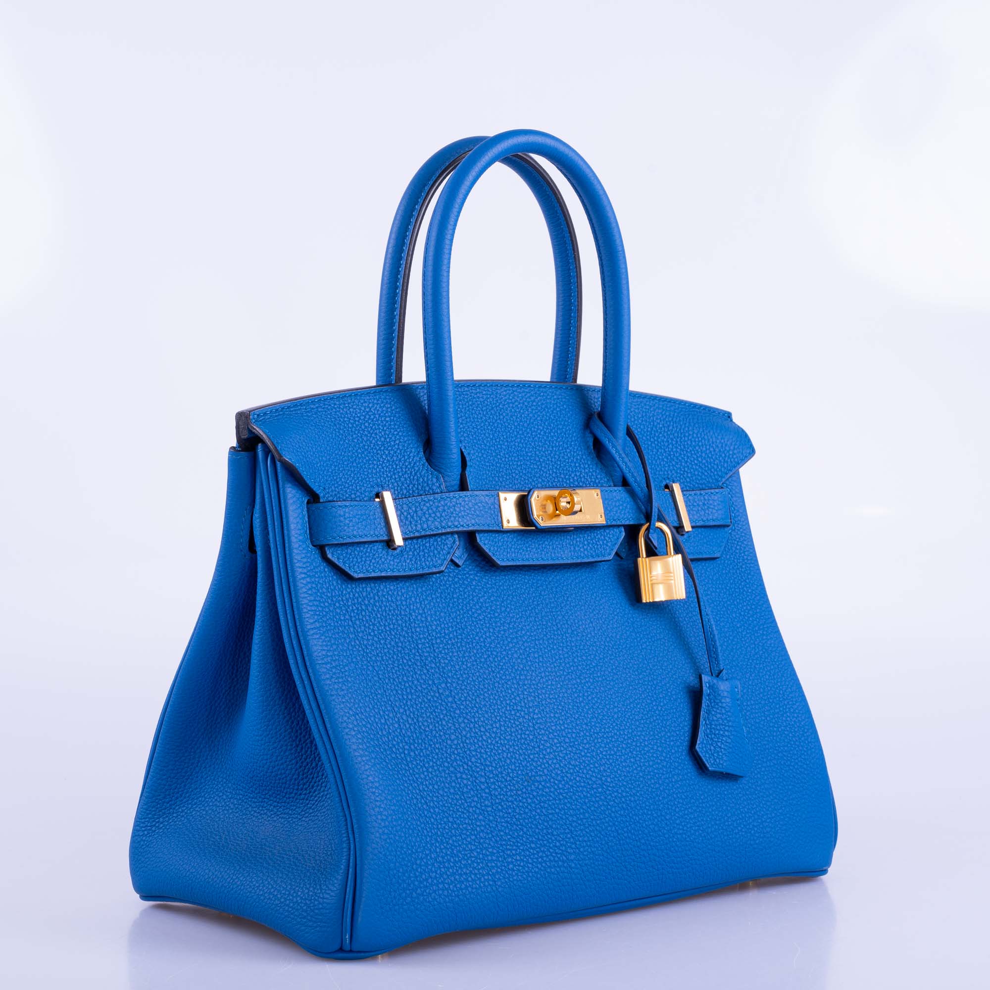 Hermès Birkin 30 Blue France Togo Gold Hardware、mySite、garminoutage.com