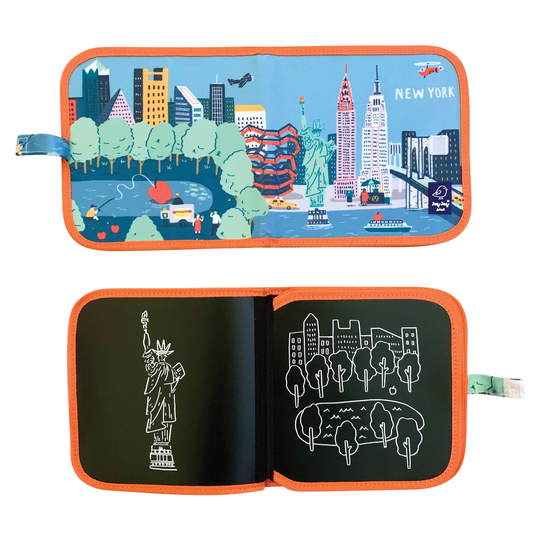 Cities of Wonder erasable book - New York、mySite、g9winljtr