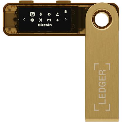 Ledger Nano S Plus Digital Wallet (Gold)、mySite、camillekostekn
