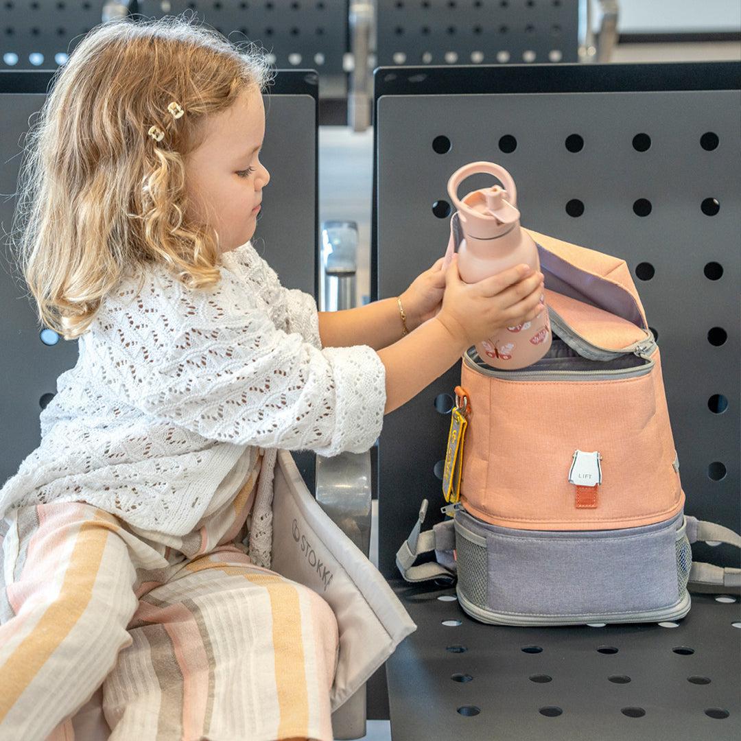  Stokke Jetkids Backpack - Coral Pink、mySite、merchandisen