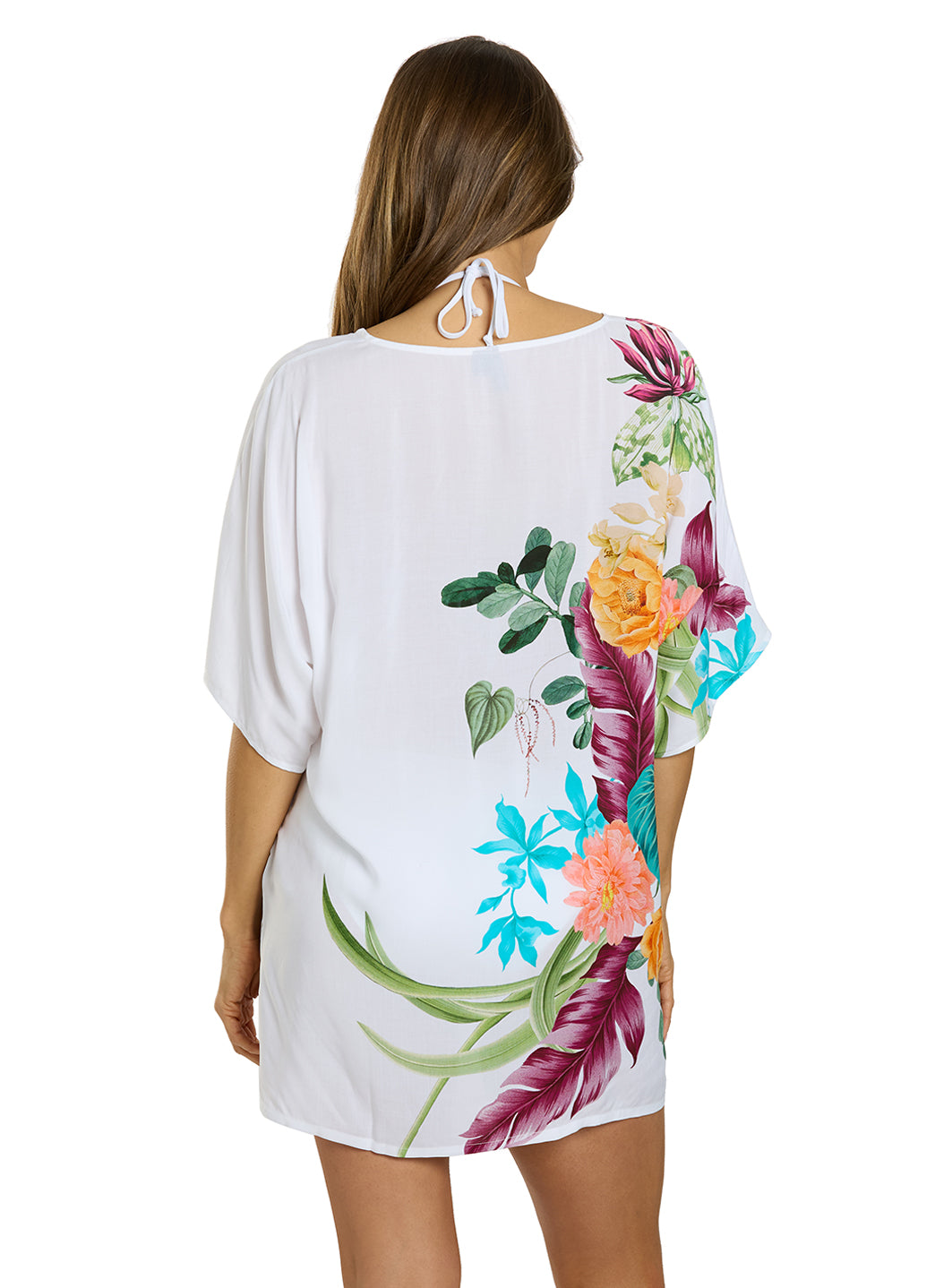 Jantzen Women's Mystic Tropic Celia Tunic Cover Up、mySite、noshort