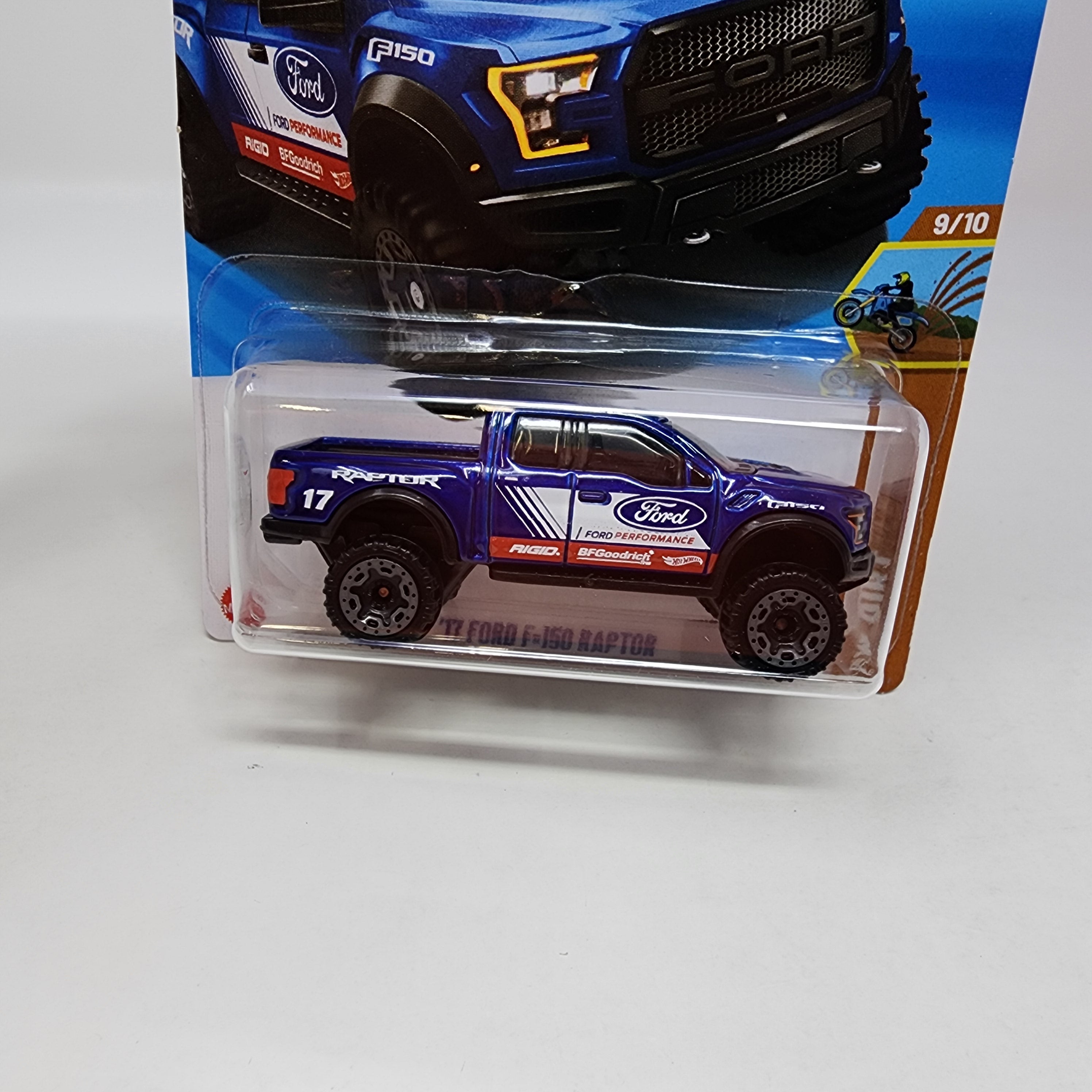 '17 Ford Raptor F-150 #178 * Blue * 2025 Hot Wheels NEW! K Case、mySite、hgirdovlk