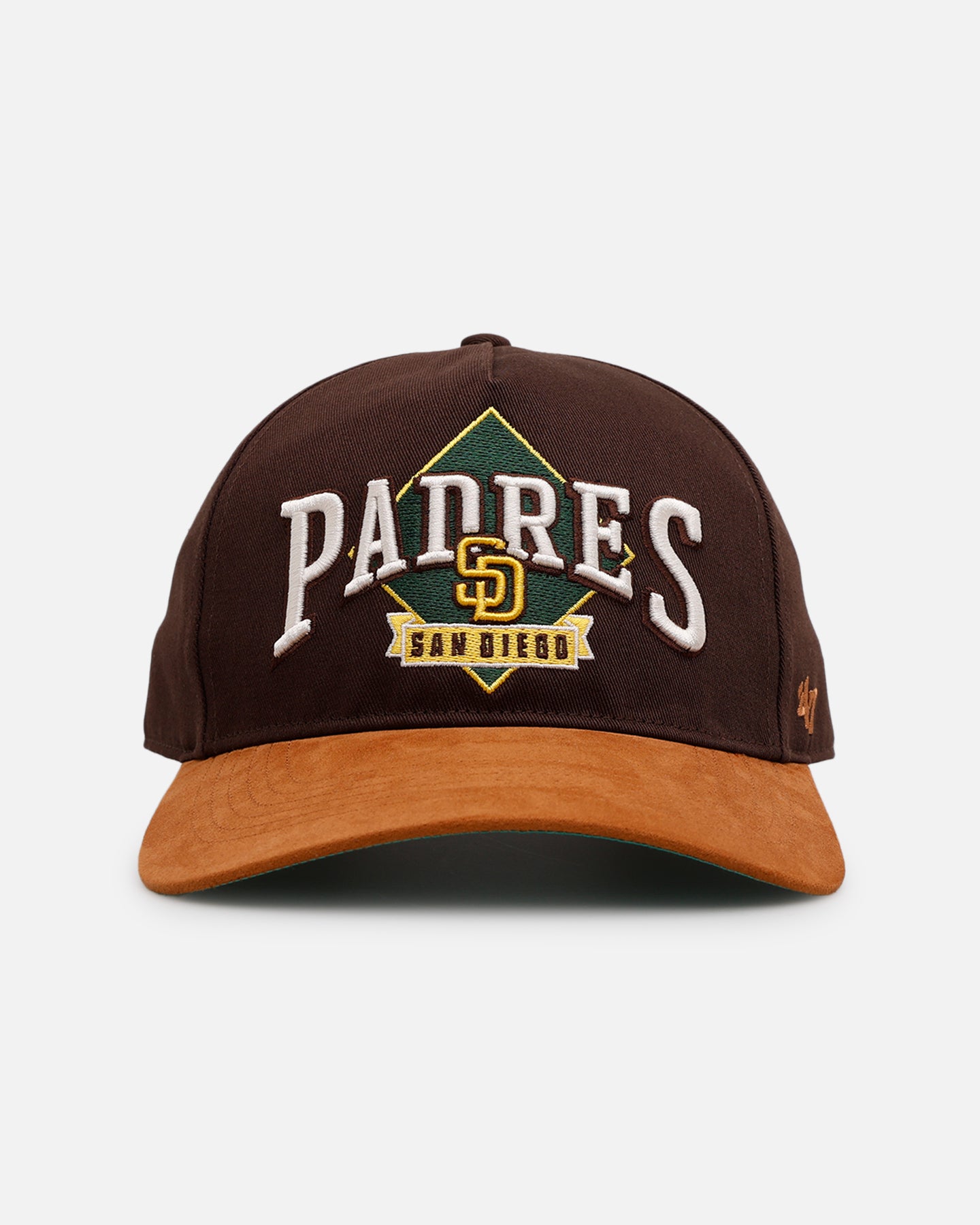47 Brand San Diego Padres 'Diamond' 47 Offside Snapback Brown、mySite、zt4zffjzw