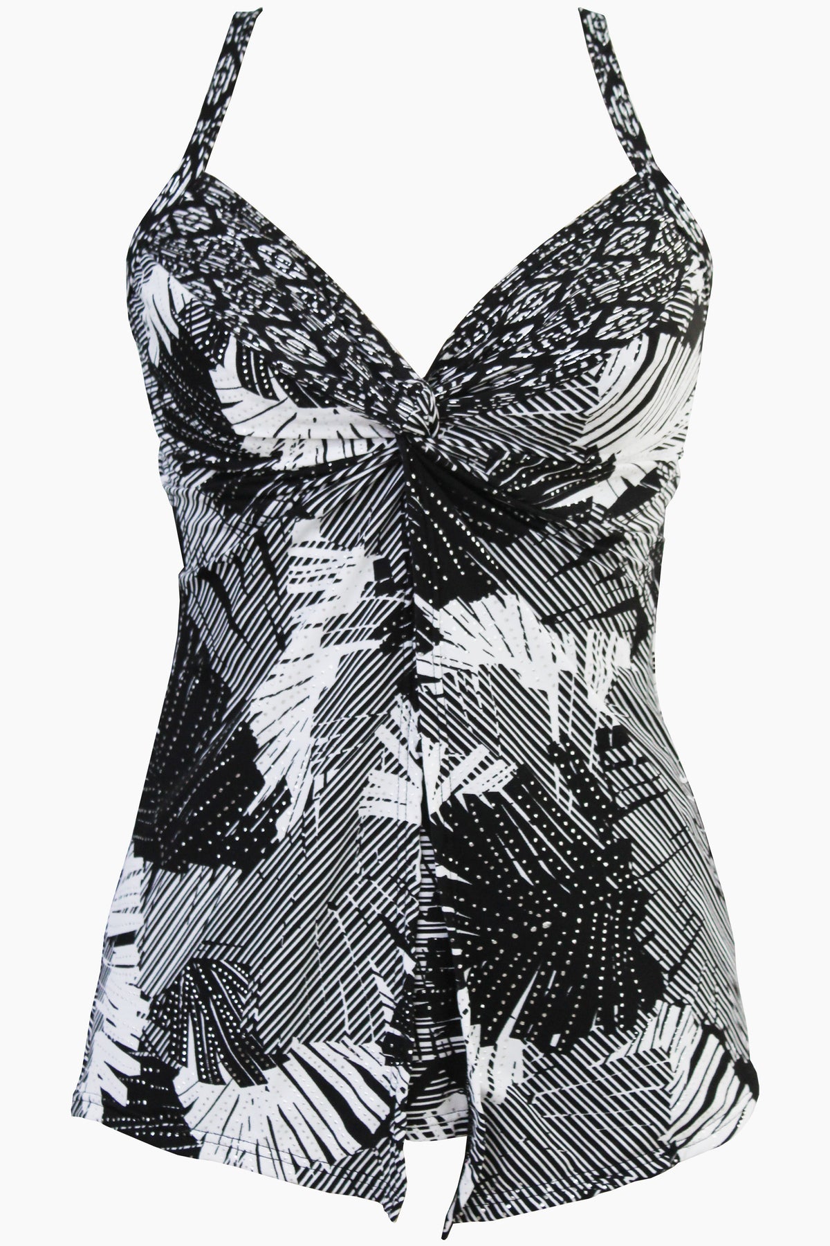  Love Knot Tankini Top in Moonlight At The Oasis、mySite、justintrudeaud